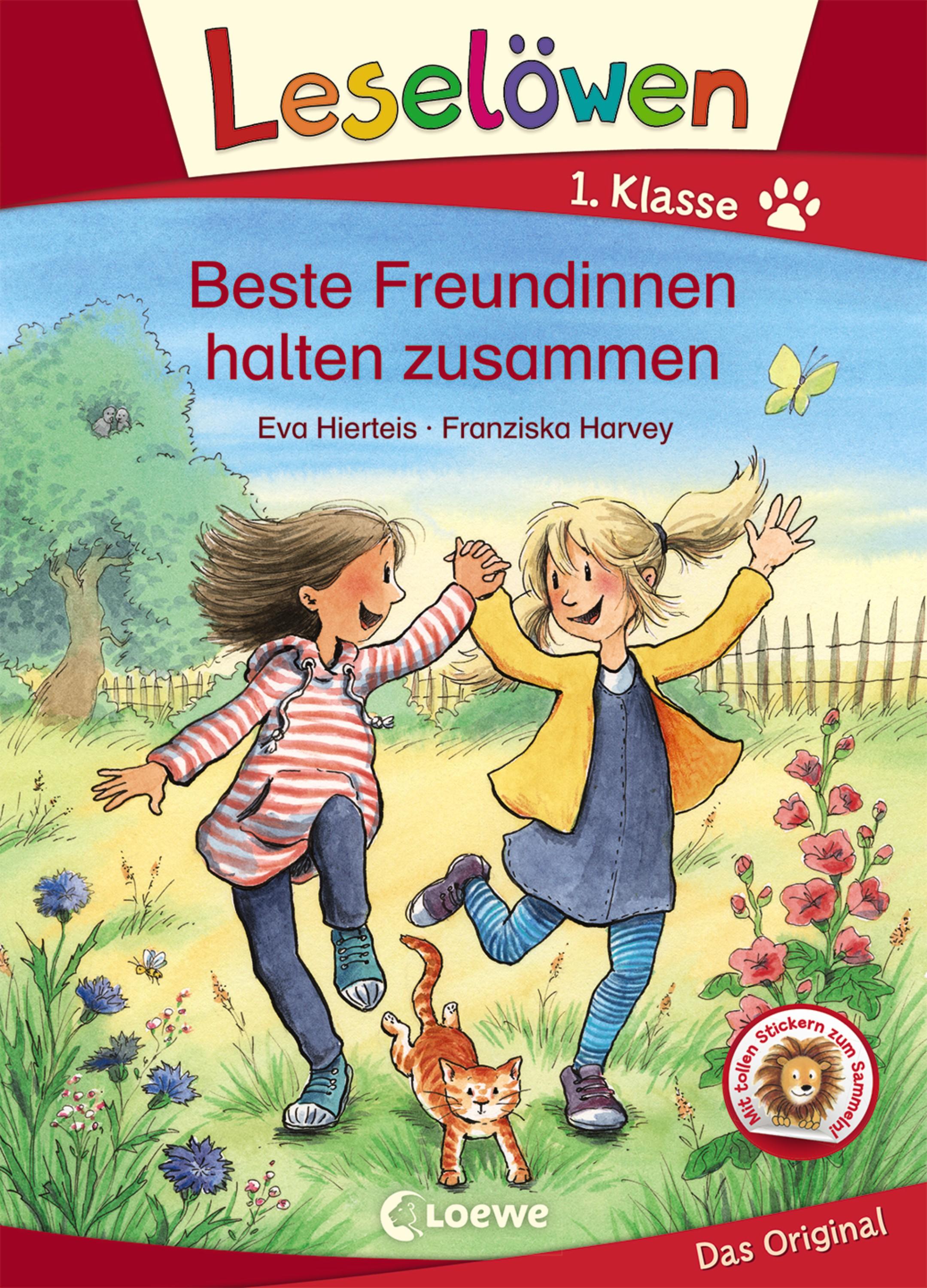 Vorderes Coverbild Leselöwen 1. Klasse - Beste Freundinnen halten zusammen