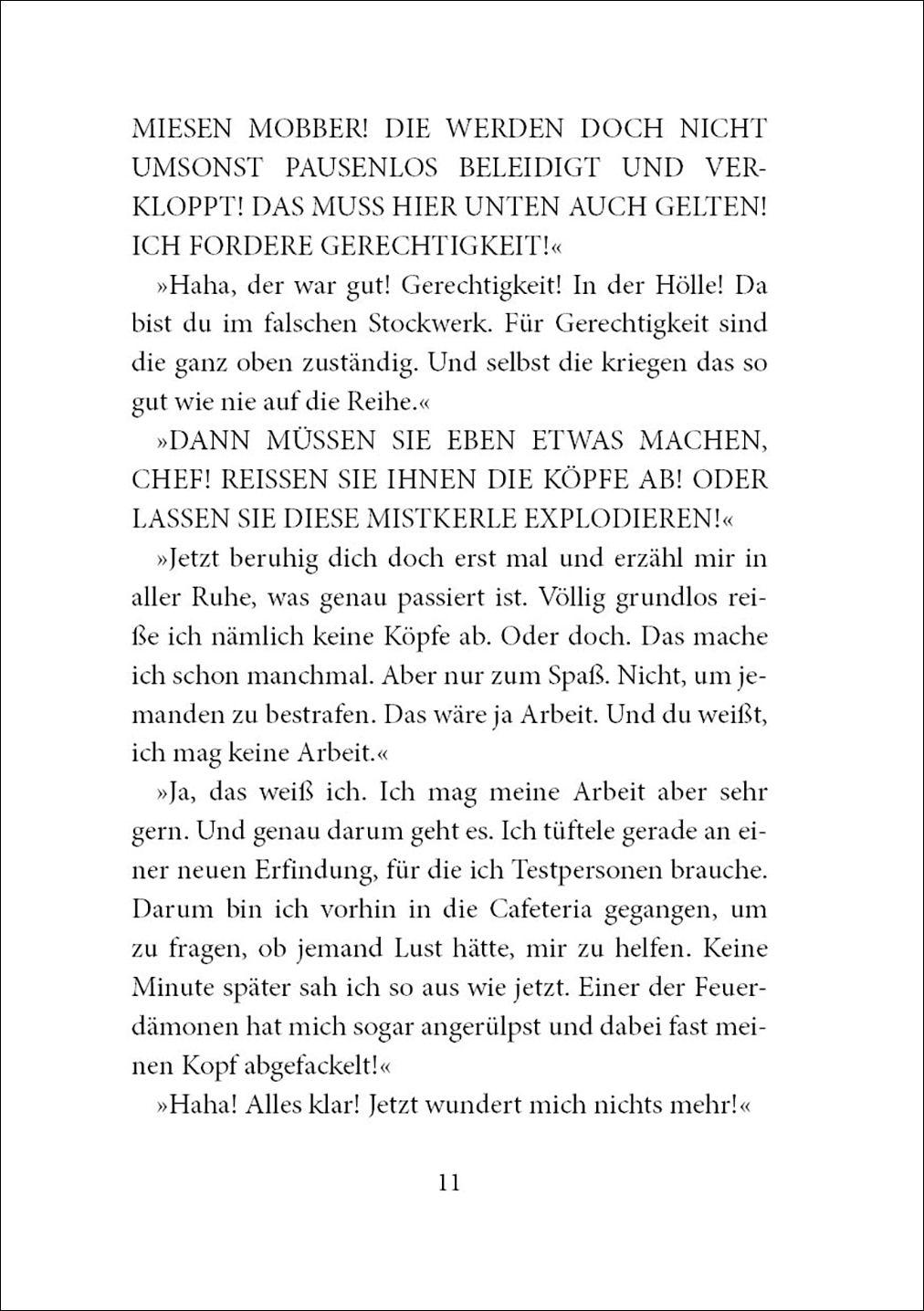 Beispielinhalt (Bild) Luzifer junior (Band 9) - Ein Dämon im Klassenzimmer