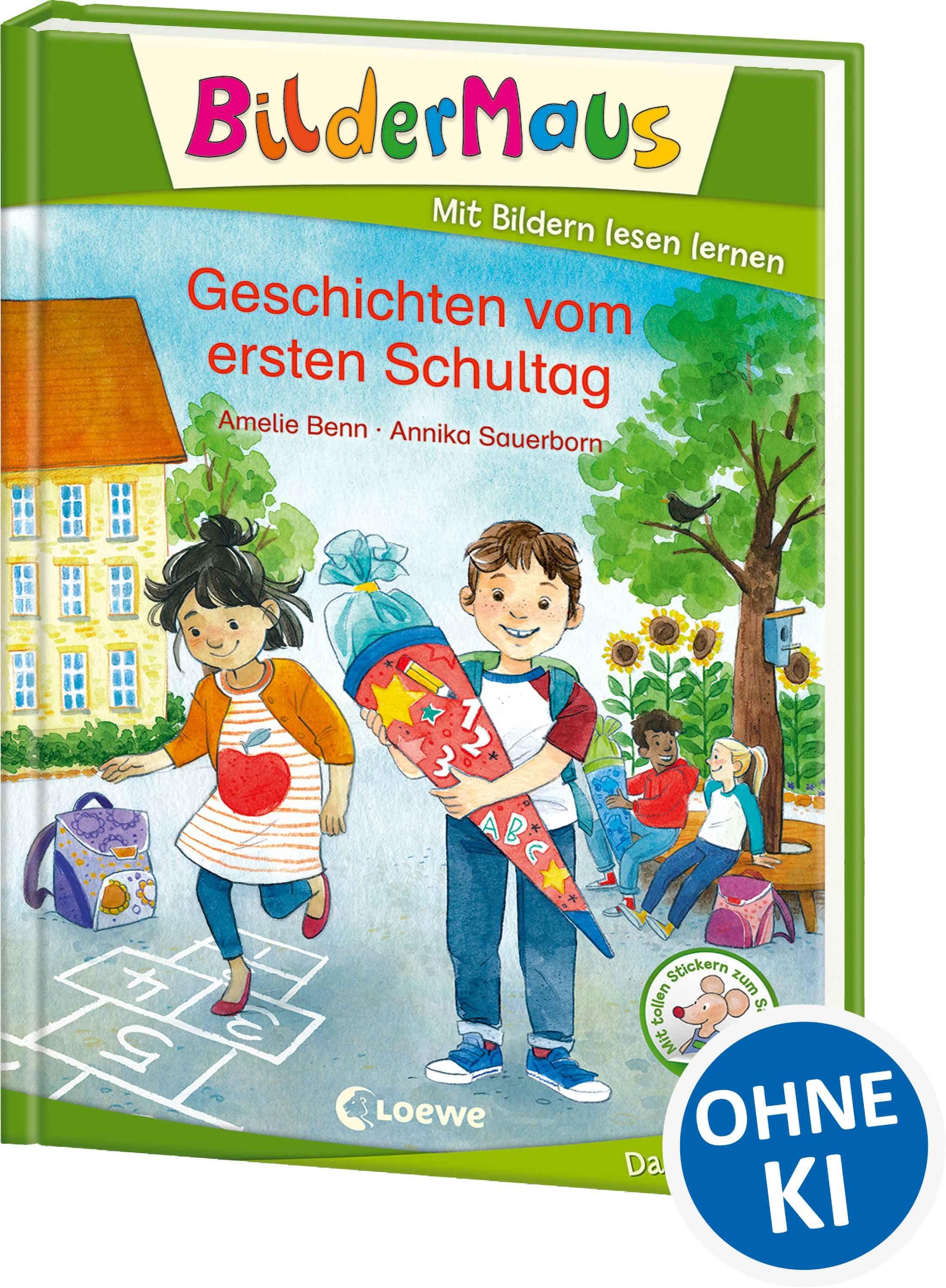 Vorderes Coverbild Bildermaus - Geschichten vom ersten Schultag