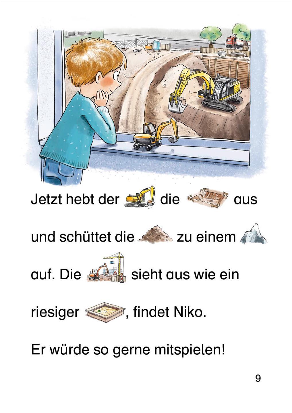 Beispielinhalt (Bild) Bildermaus - Baggergeschichten