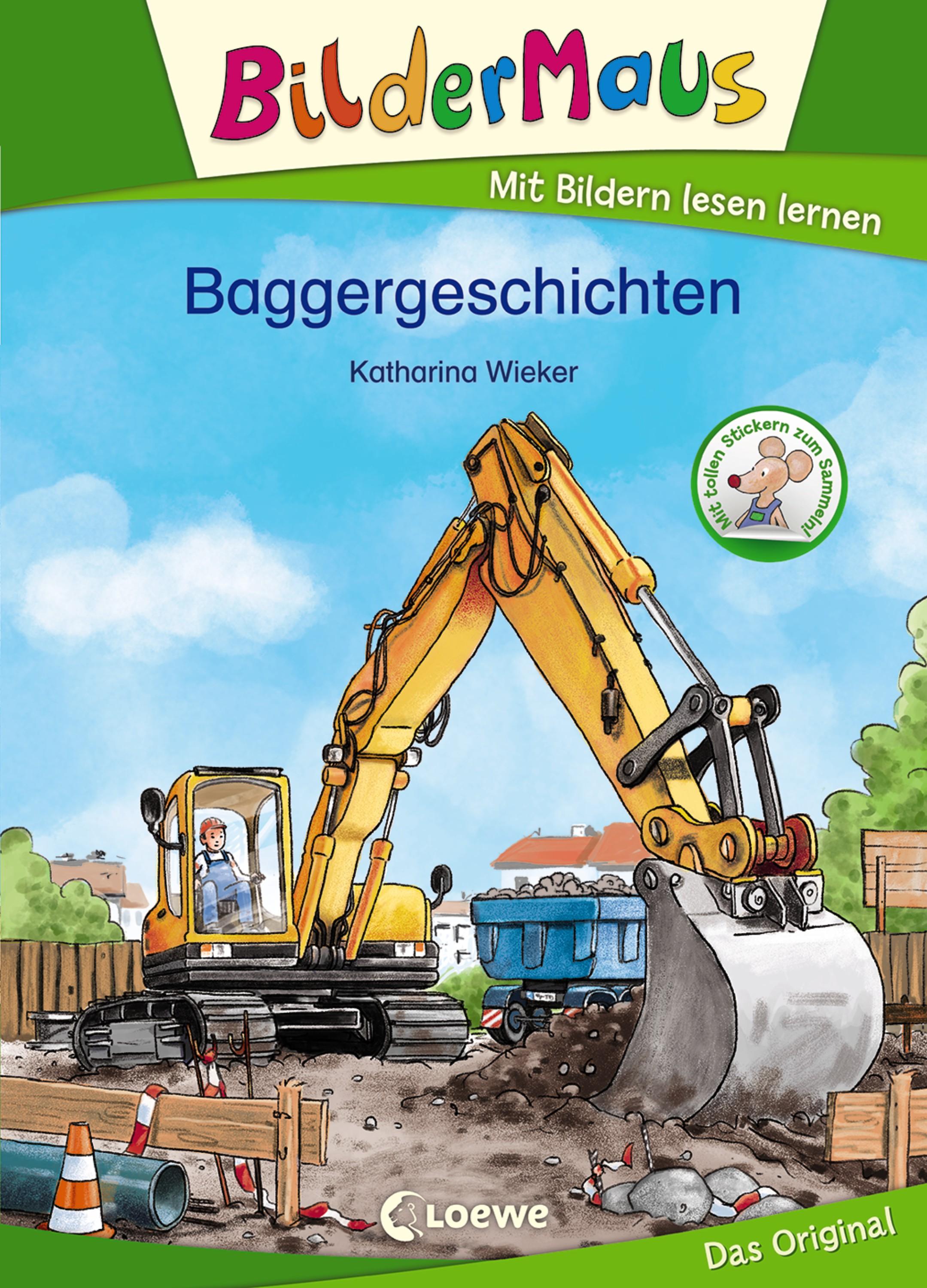 Vorderes Coverbild Bildermaus - Baggergeschichten