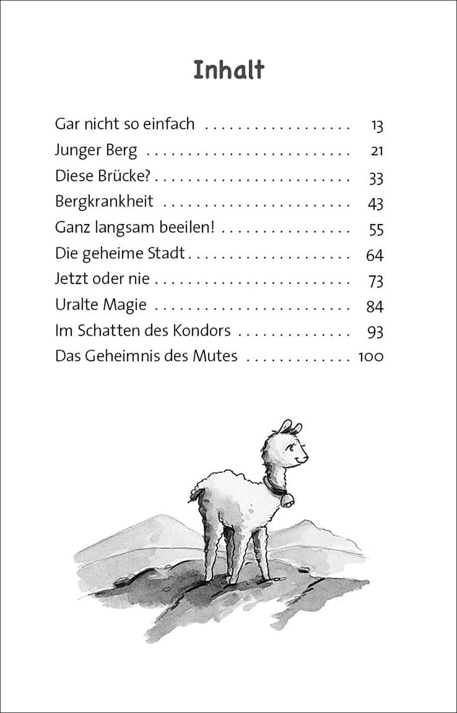 Beispielinhalt (Bild) Das magische Baumhaus (Band 58) - Das verborgene Reich der Inka