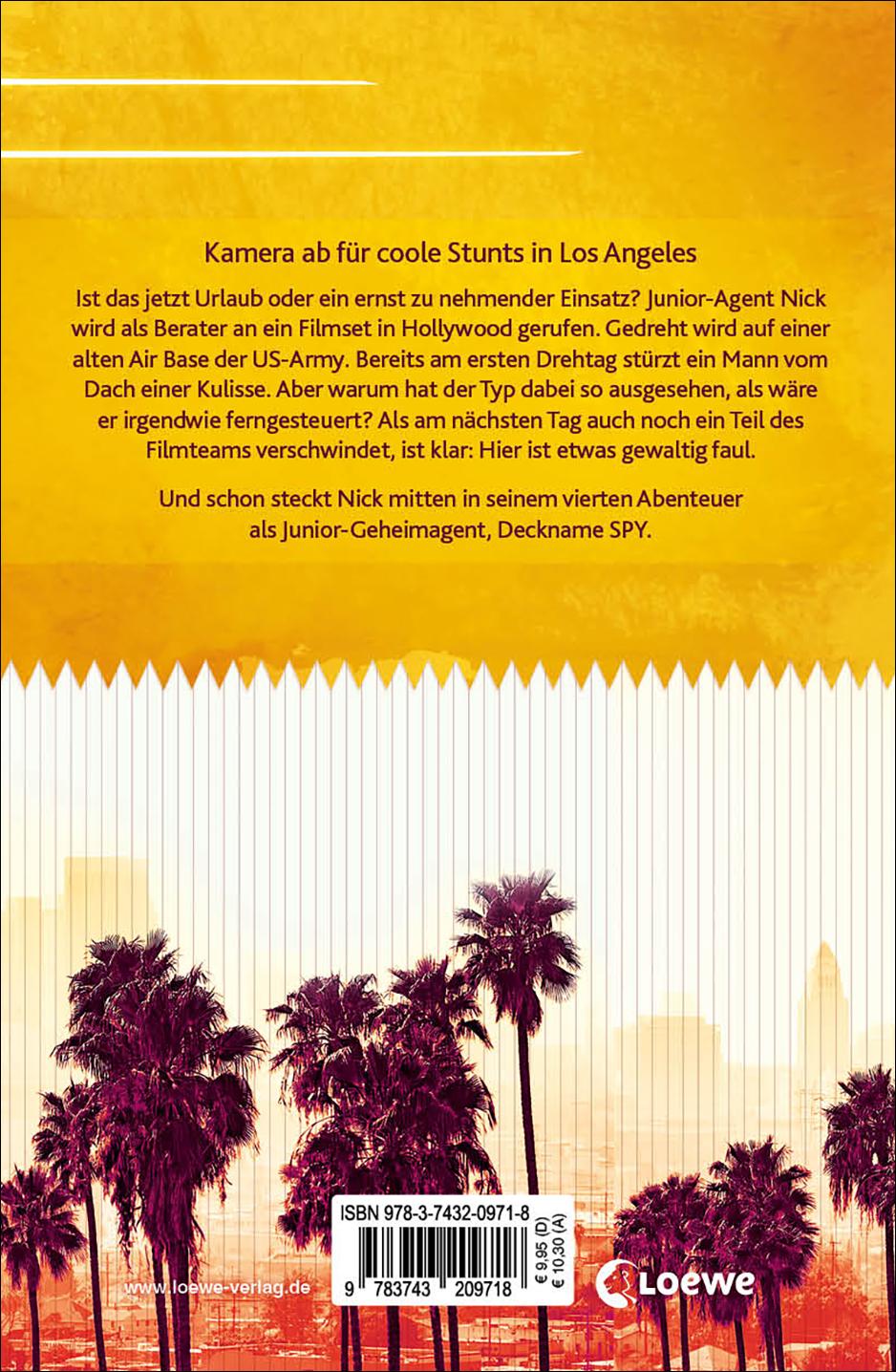 Rückseitencover SPY (Band 4) - L.A. Action