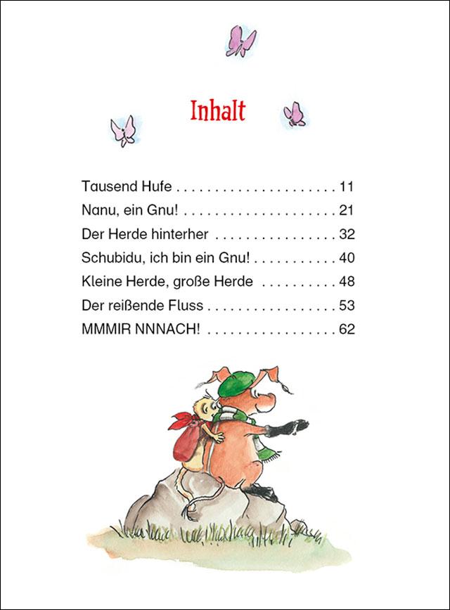 Beispielinhalt (Bild) Tafiti und die Rettung der Gnus (Band 16)