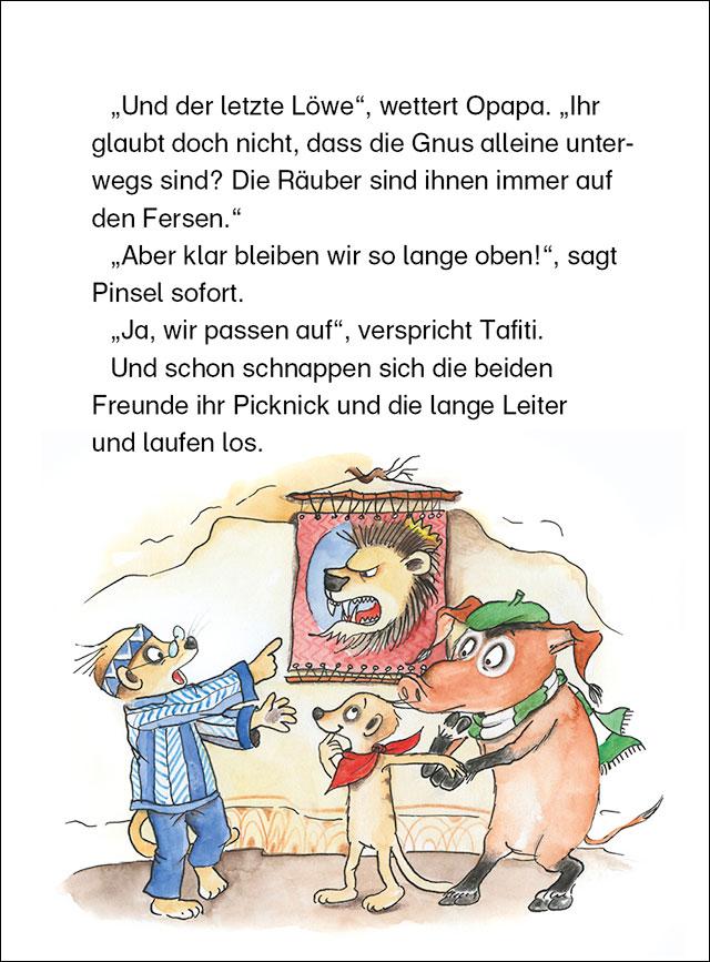 Beispielinhalt (Bild) Tafiti und die Rettung der Gnus (Band 16)
