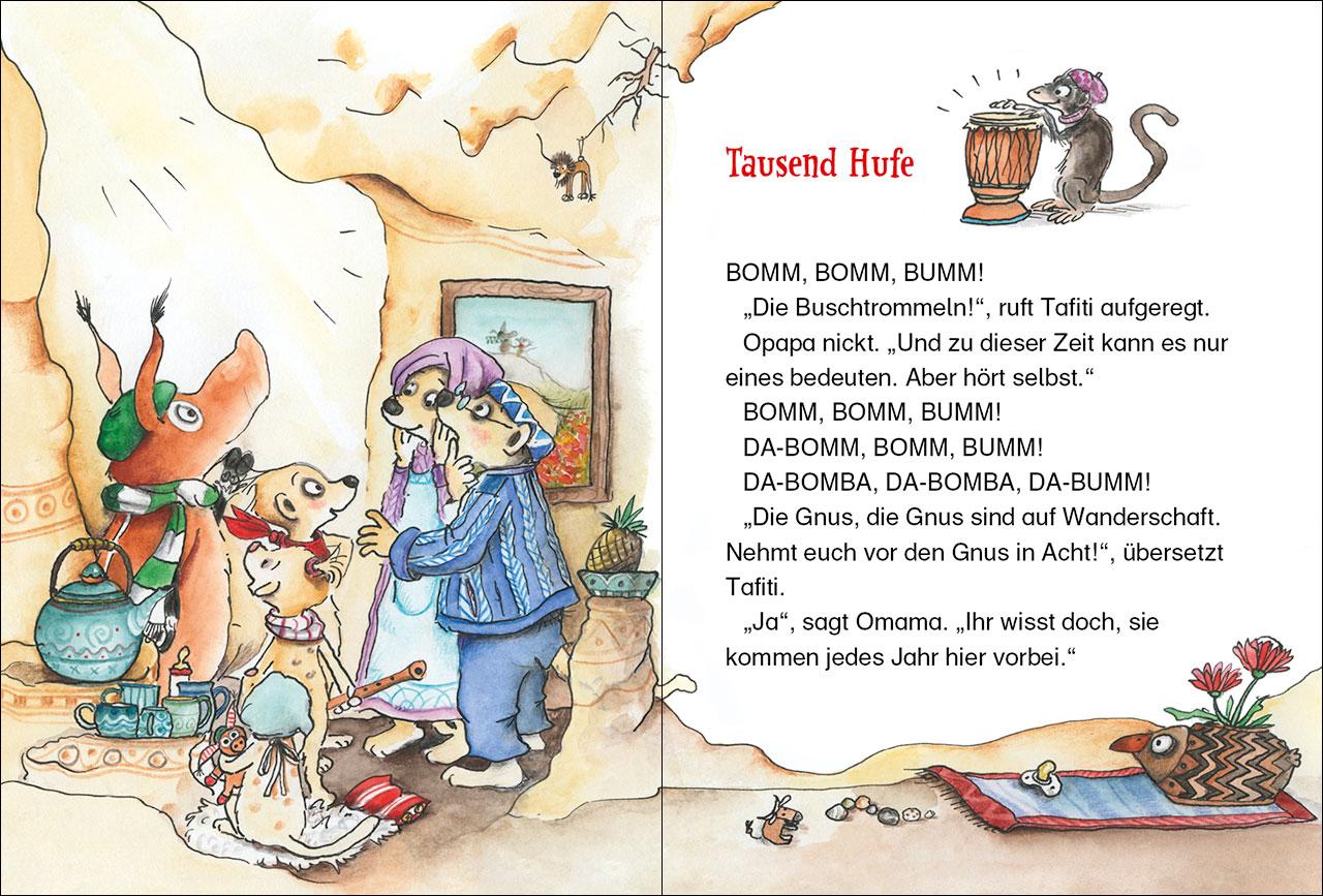 Beispielinhalt (Bild) Tafiti und die Rettung der Gnus (Band 16)