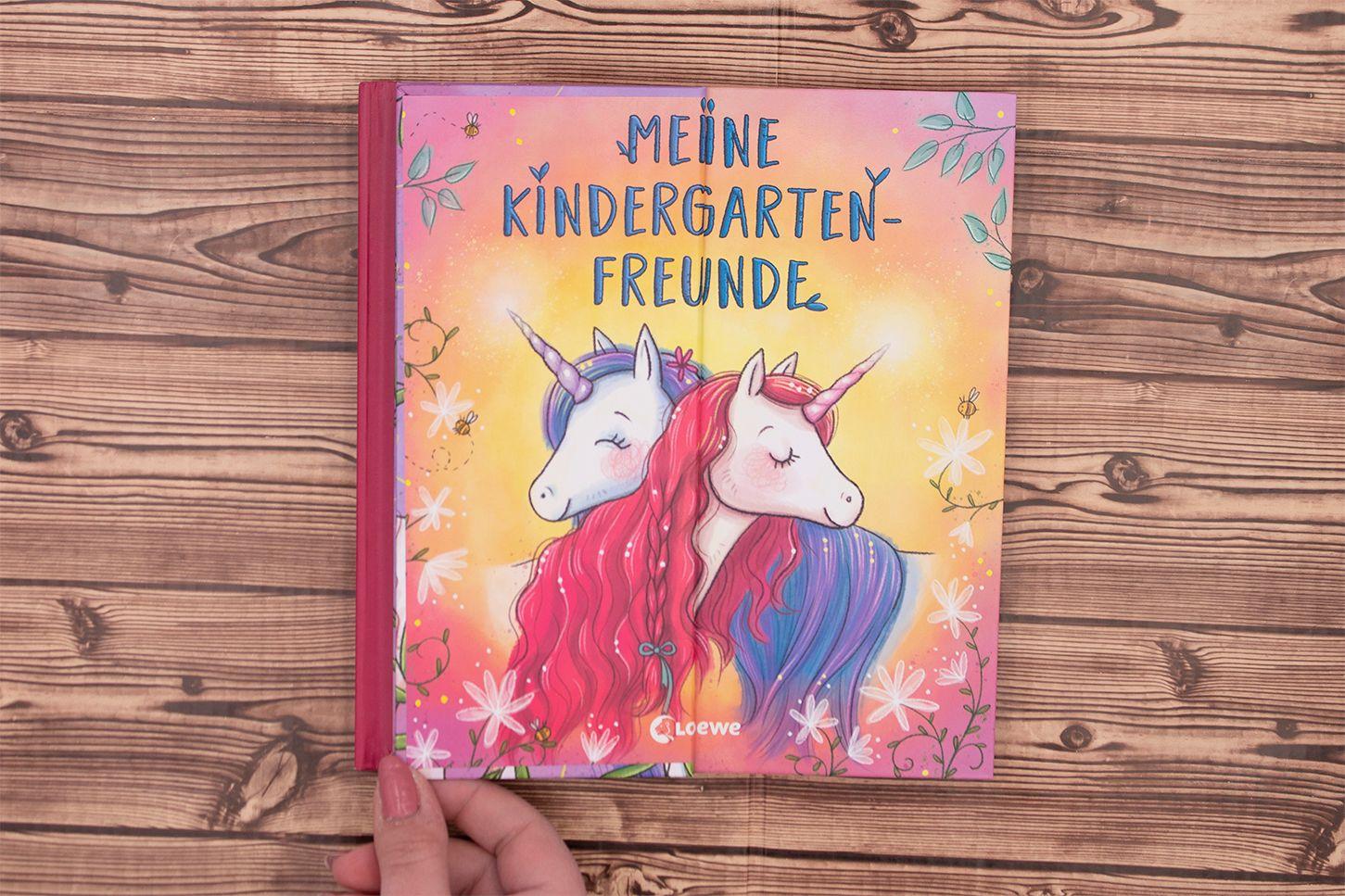 Beispielinhalt (Bild) Meine Kindergarten-Freunde (Einhörner)