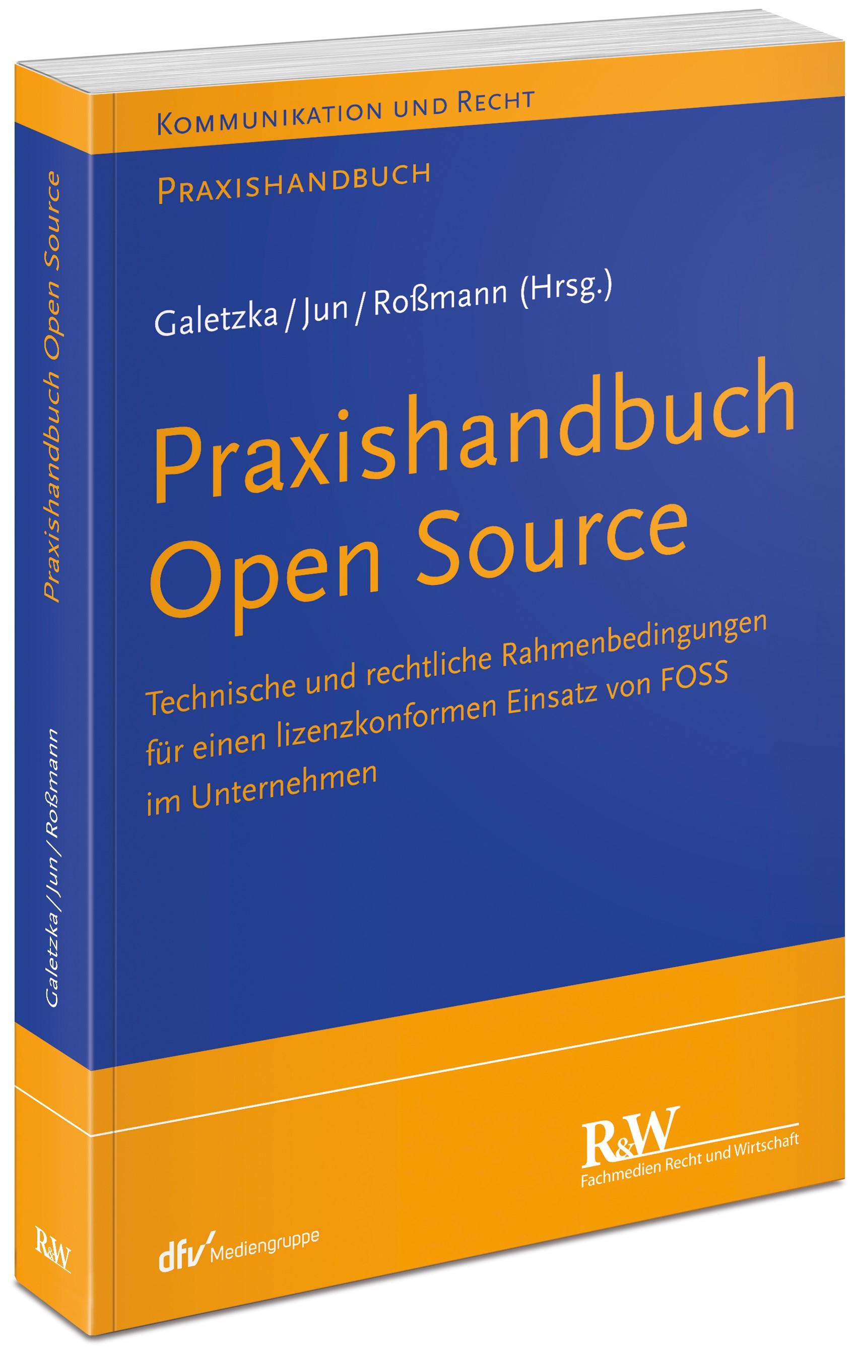 Vorderes Coverbild Praxishandbuch Open Source
