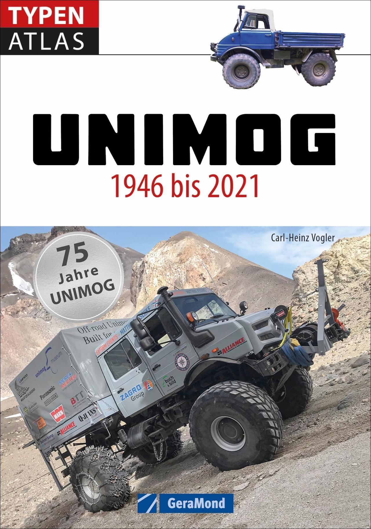 Vorderes Coverbild Typenatlas Unimog