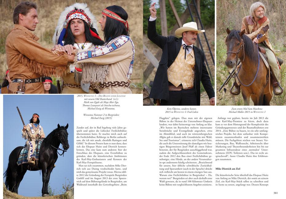 Beispielinhalt (Bild) Karl May auf der Bühne - Band II