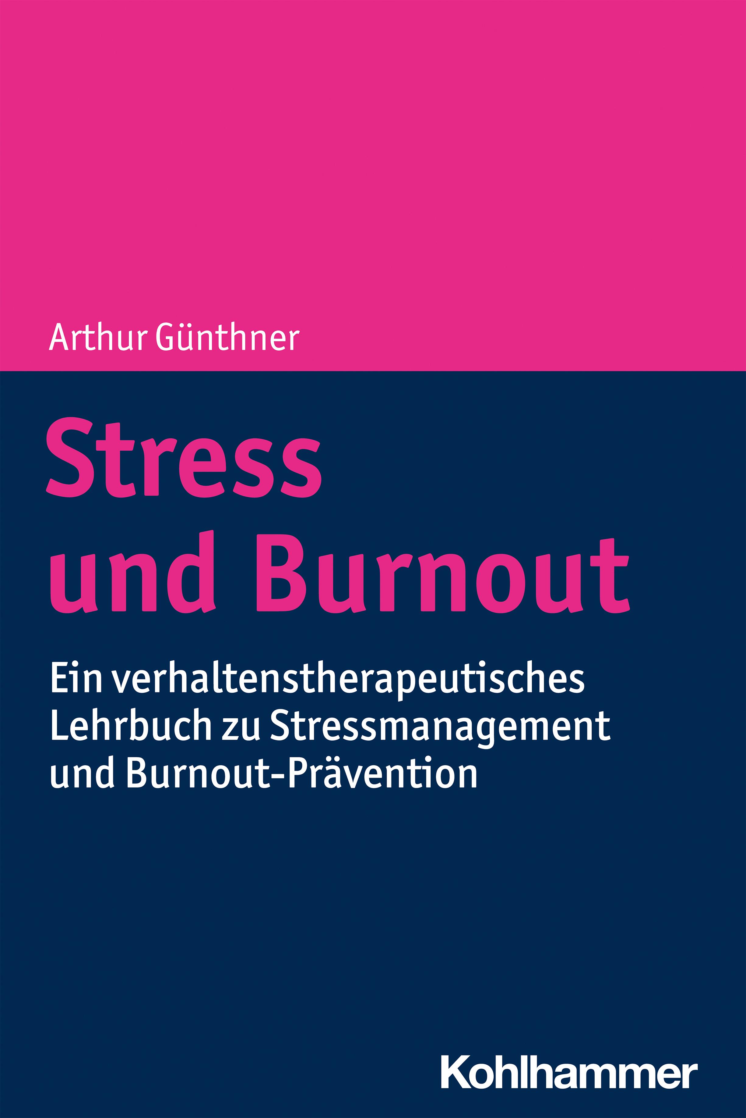 Vorderes Coverbild Stress und Burnout