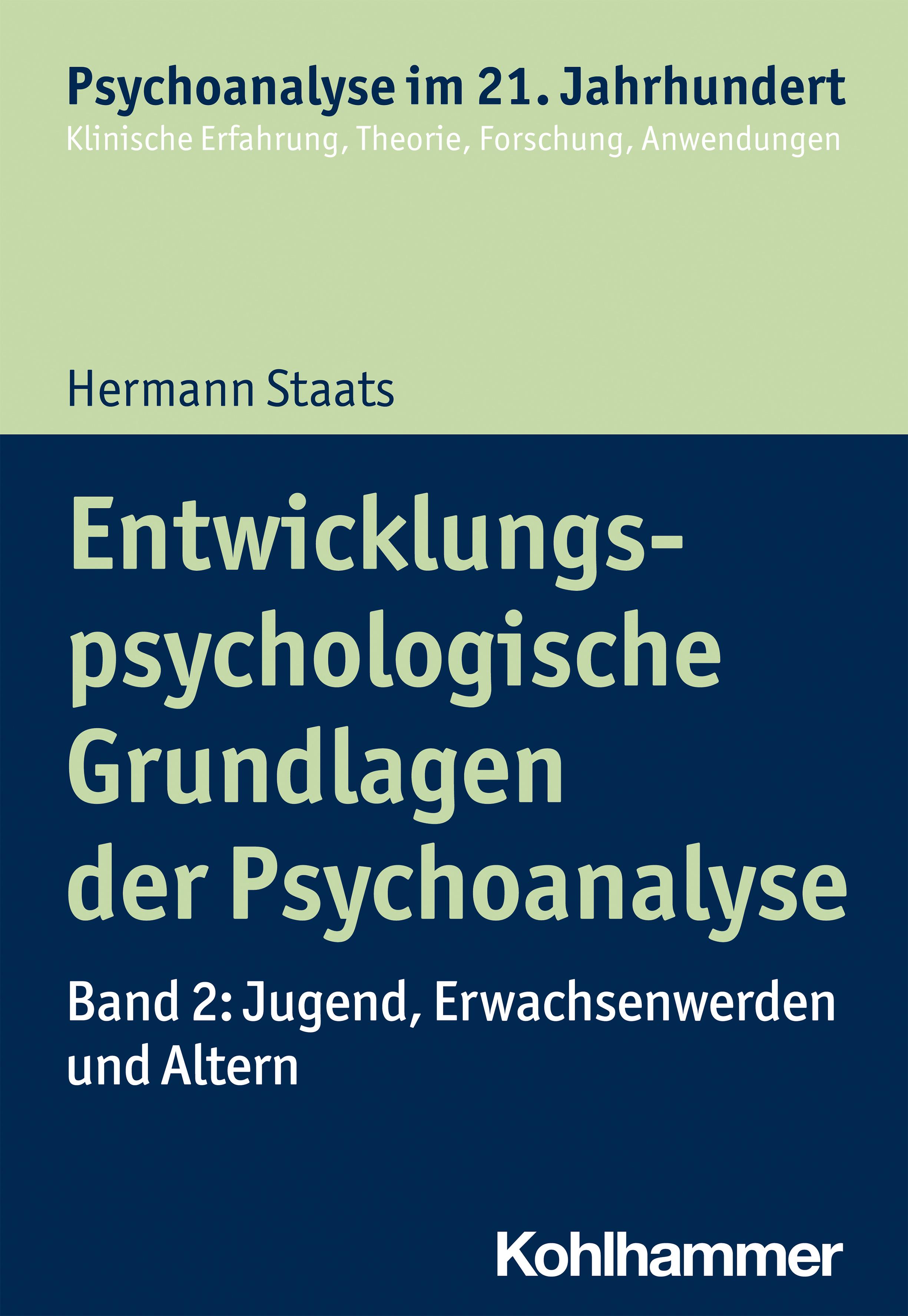Vorderes Coverbild Entwicklungspsychologische Grundlagen der Psychoanalyse