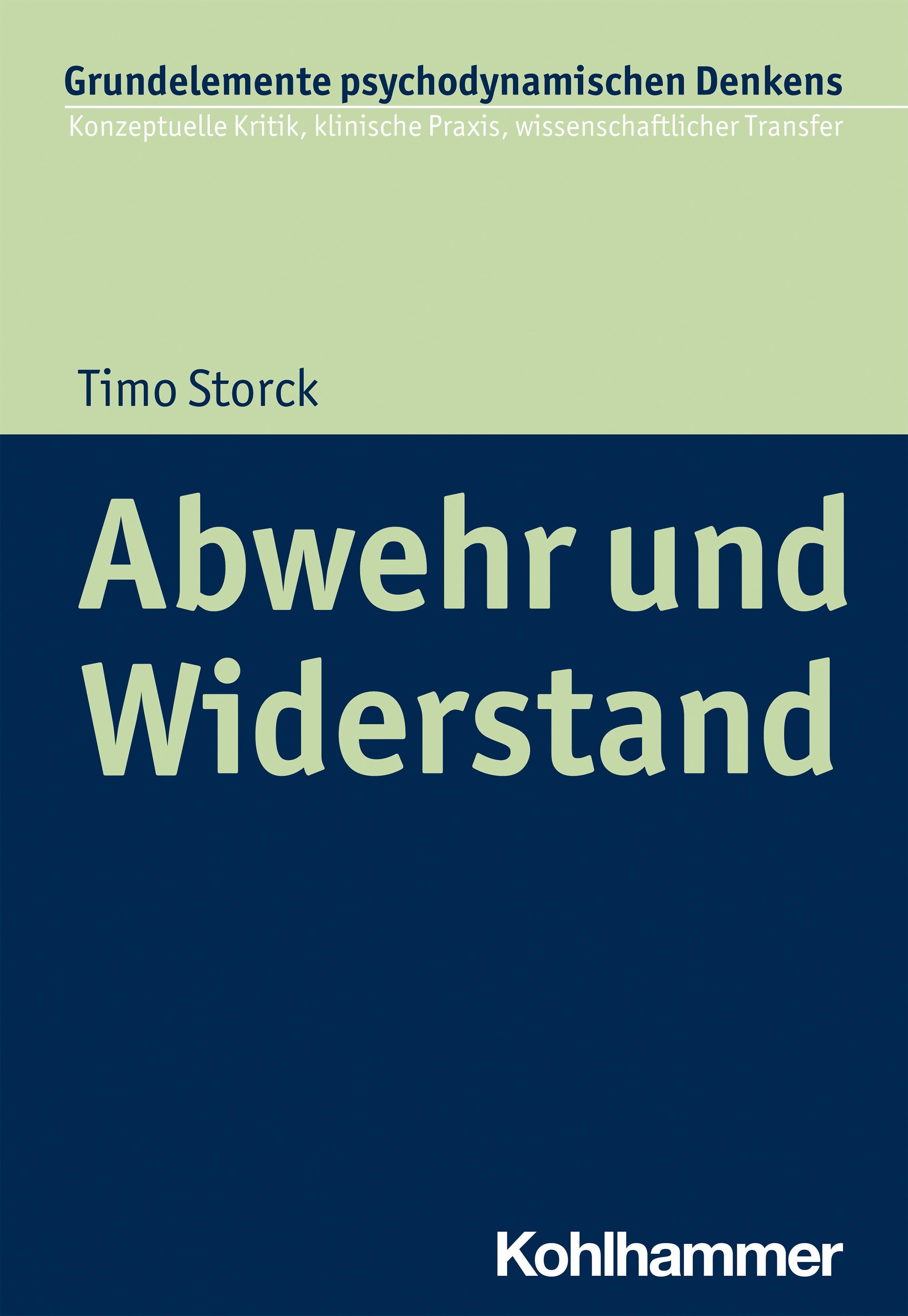 Vorderes Coverbild Abwehr und Widerstand