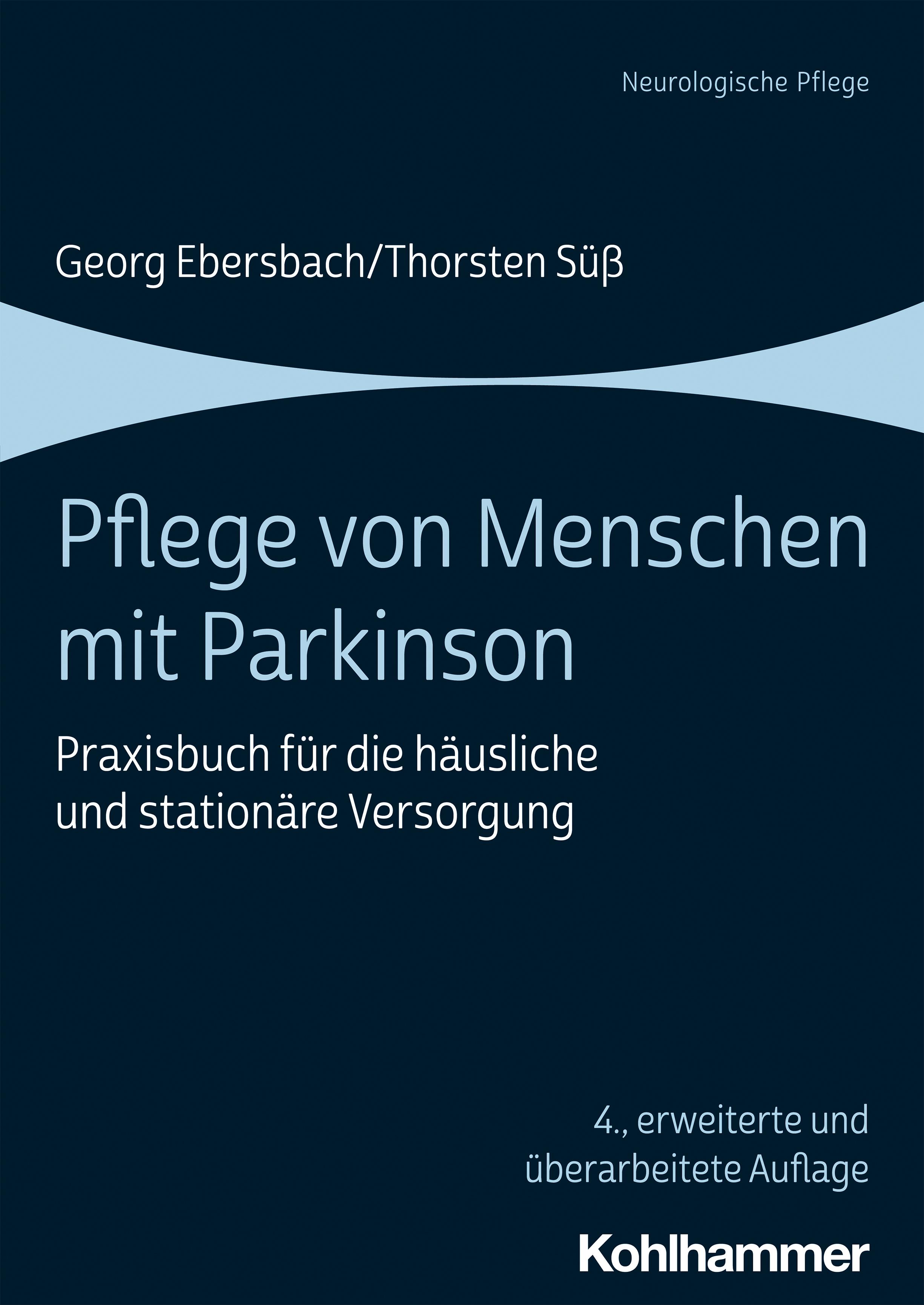 Vorderes Coverbild Pflege von Menschen mit Parkinson