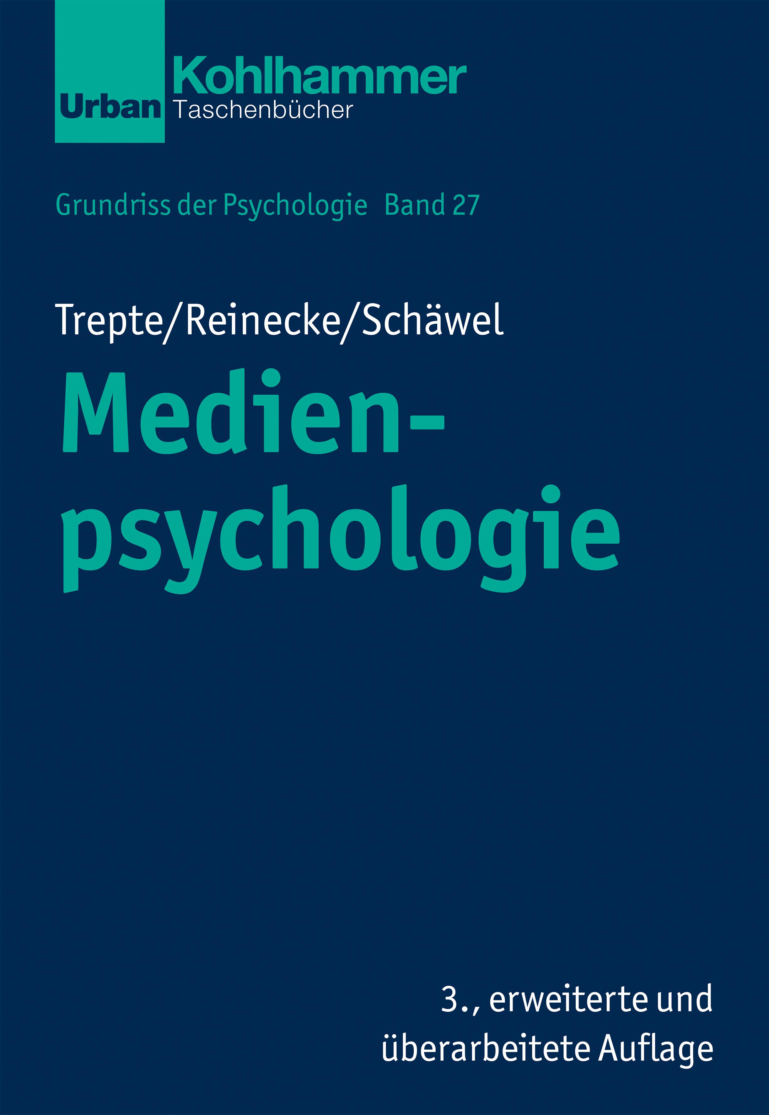 Vorderes Coverbild Medienpsychologie