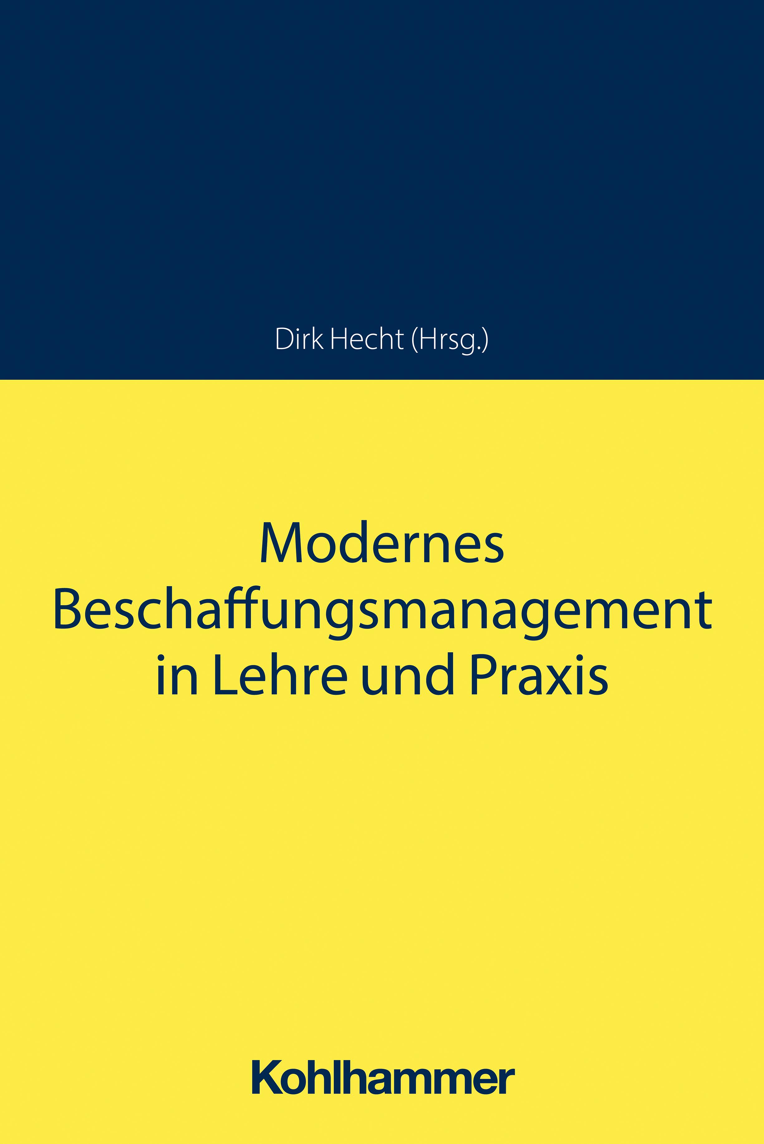 Vorderes Coverbild Modernes Beschaffungsmanagement in Lehre und Praxis