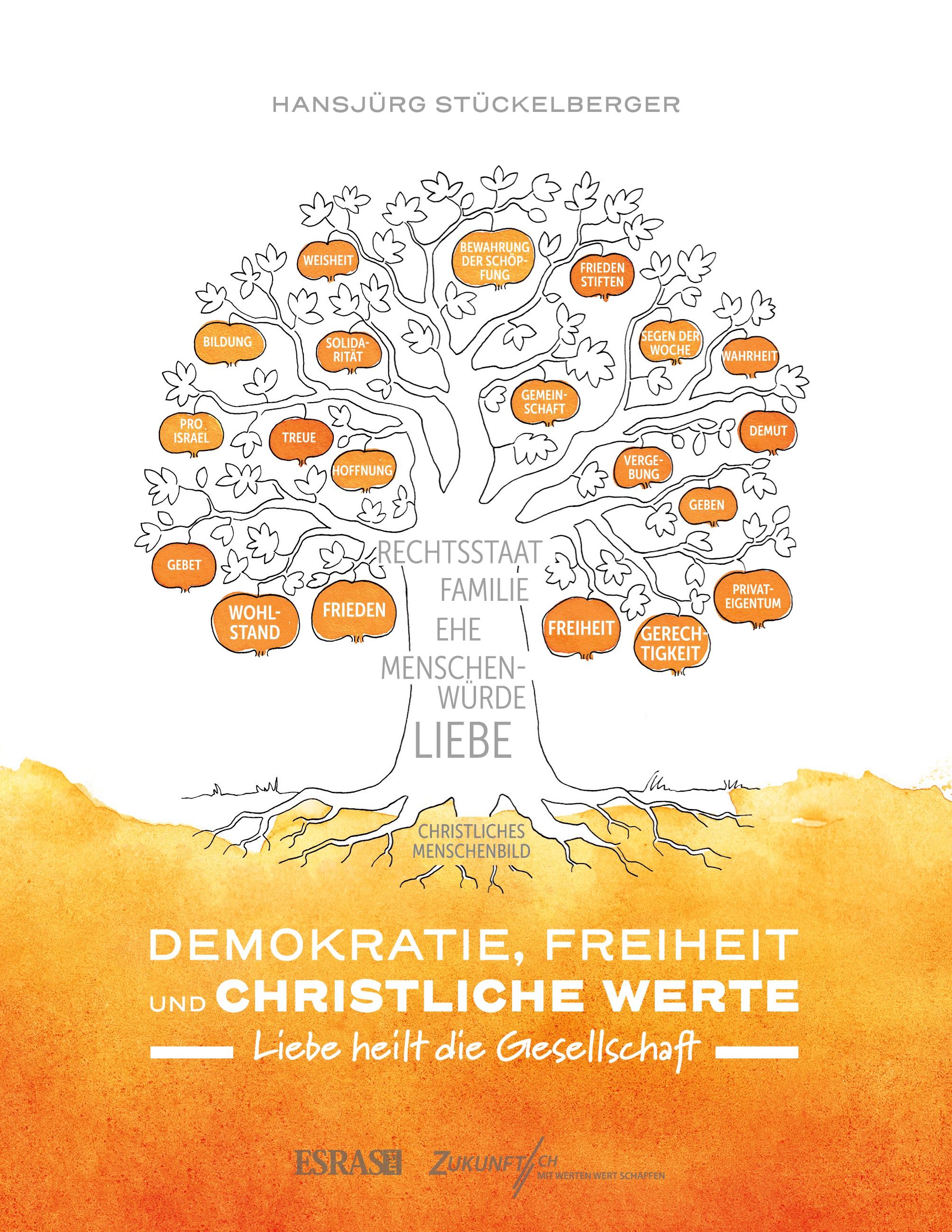 Vorderes Coverbild Demokratie, Freiheit und christliche Werte
