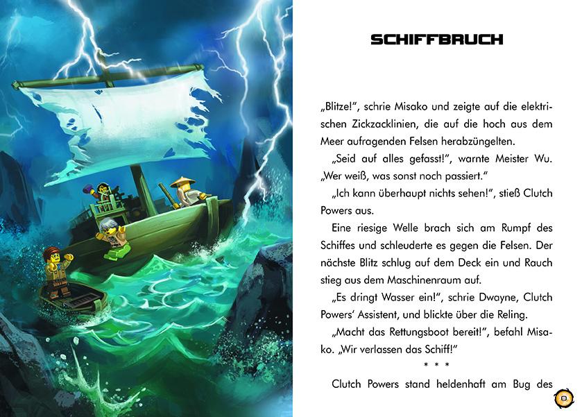 Beispielinhalt (Bild) LEGO® NINJAGO® - Die Insel der Geheimnisse