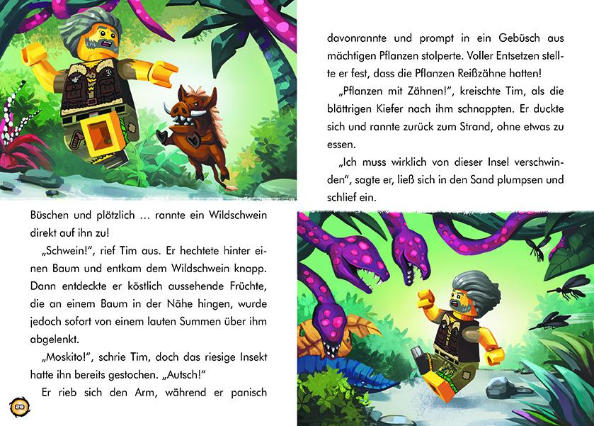 Beispielinhalt (Bild) LEGO® NINJAGO® - Die Insel der Geheimnisse