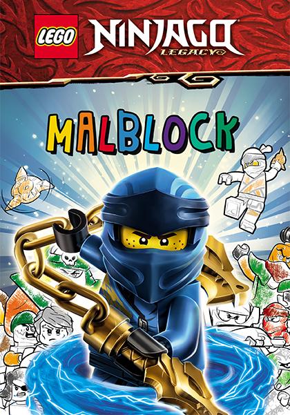 Vorderes Coverbild LEGO® NINJAGO® - Malblock
