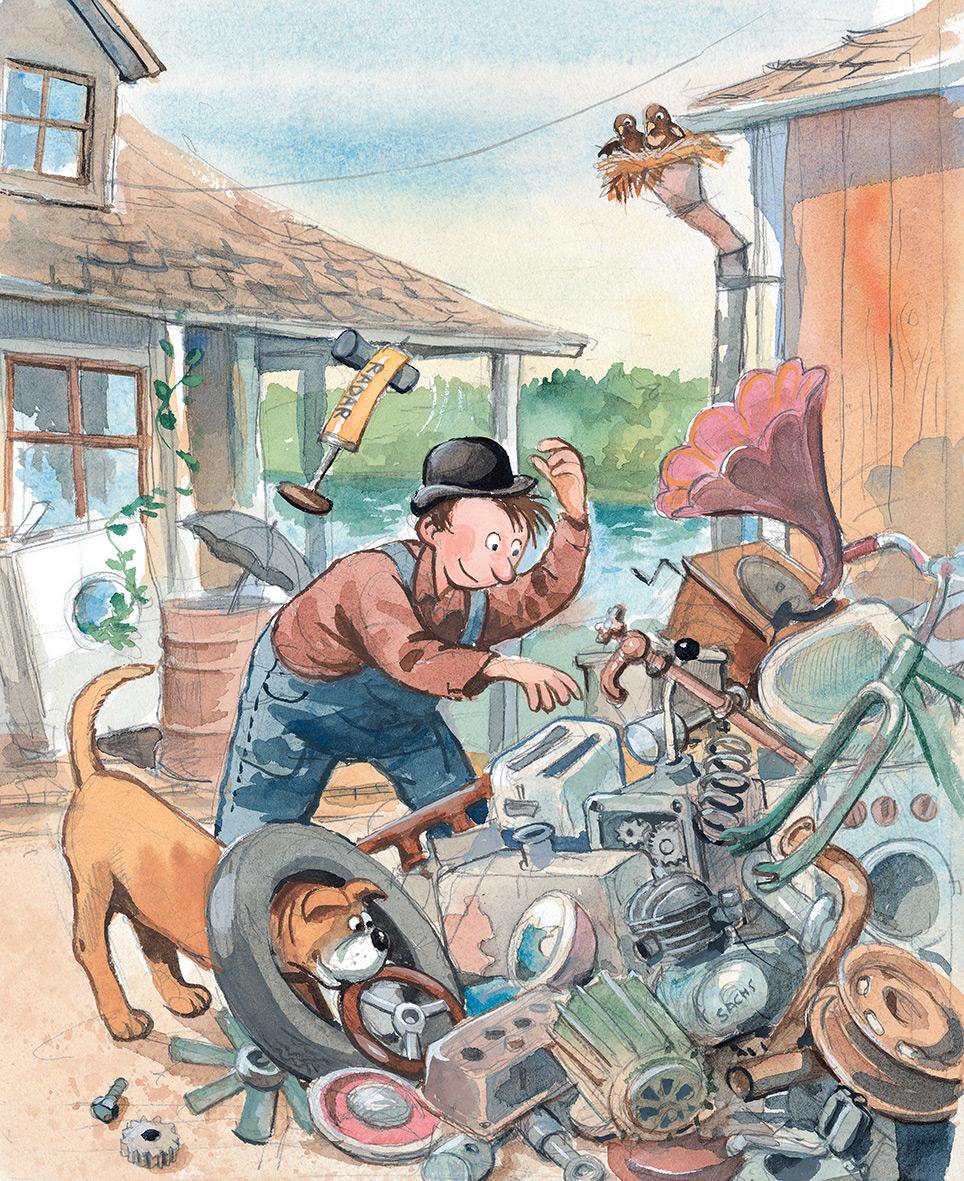 Beispielinhalt (Bild) Willy Werkel baut ...