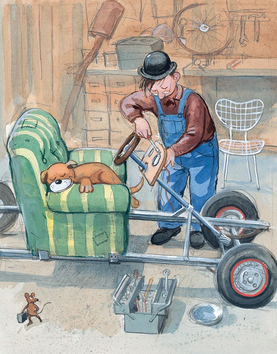 Beispielinhalt (Bild) Willy Werkel baut ...