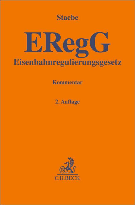 Vorderes Coverbild Eisenbahnregulierungsgesetz