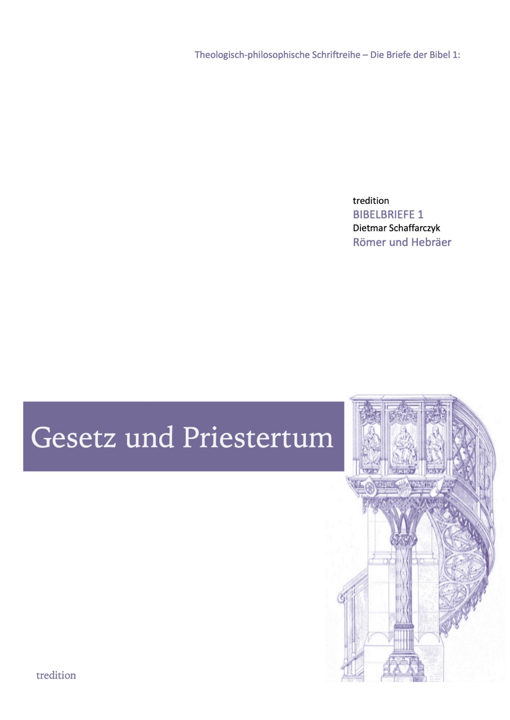 Vorderes Coverbild Gesetz und Priestertum