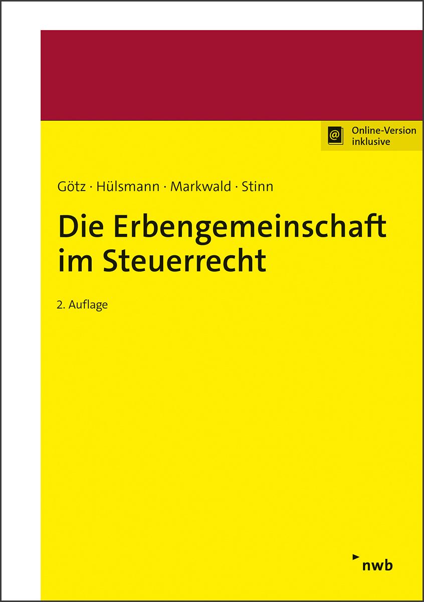 Vorderes Coverbild Die Erbengemeinschaft im Steuerrecht