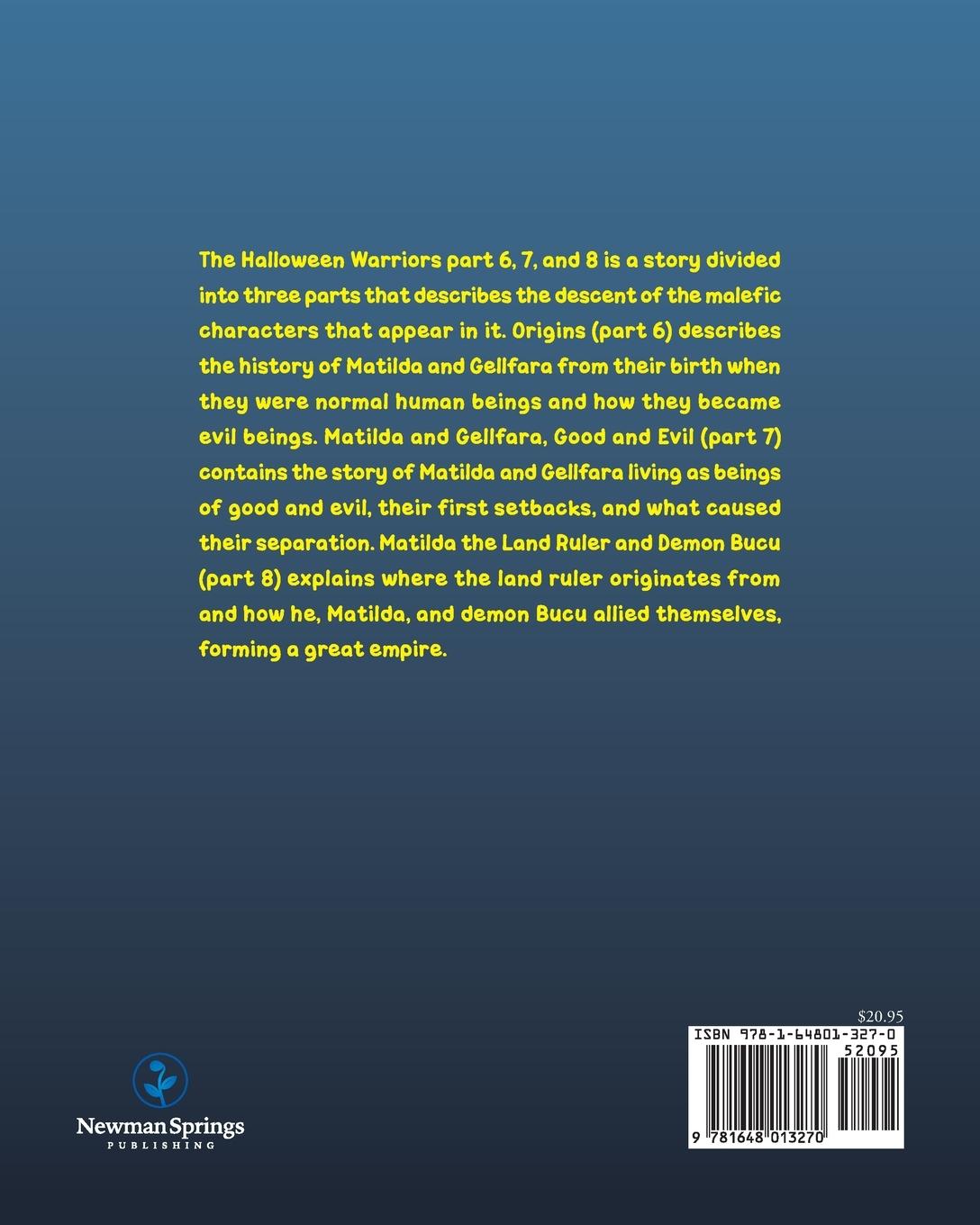 Rückseitencover The Halloween Warriors