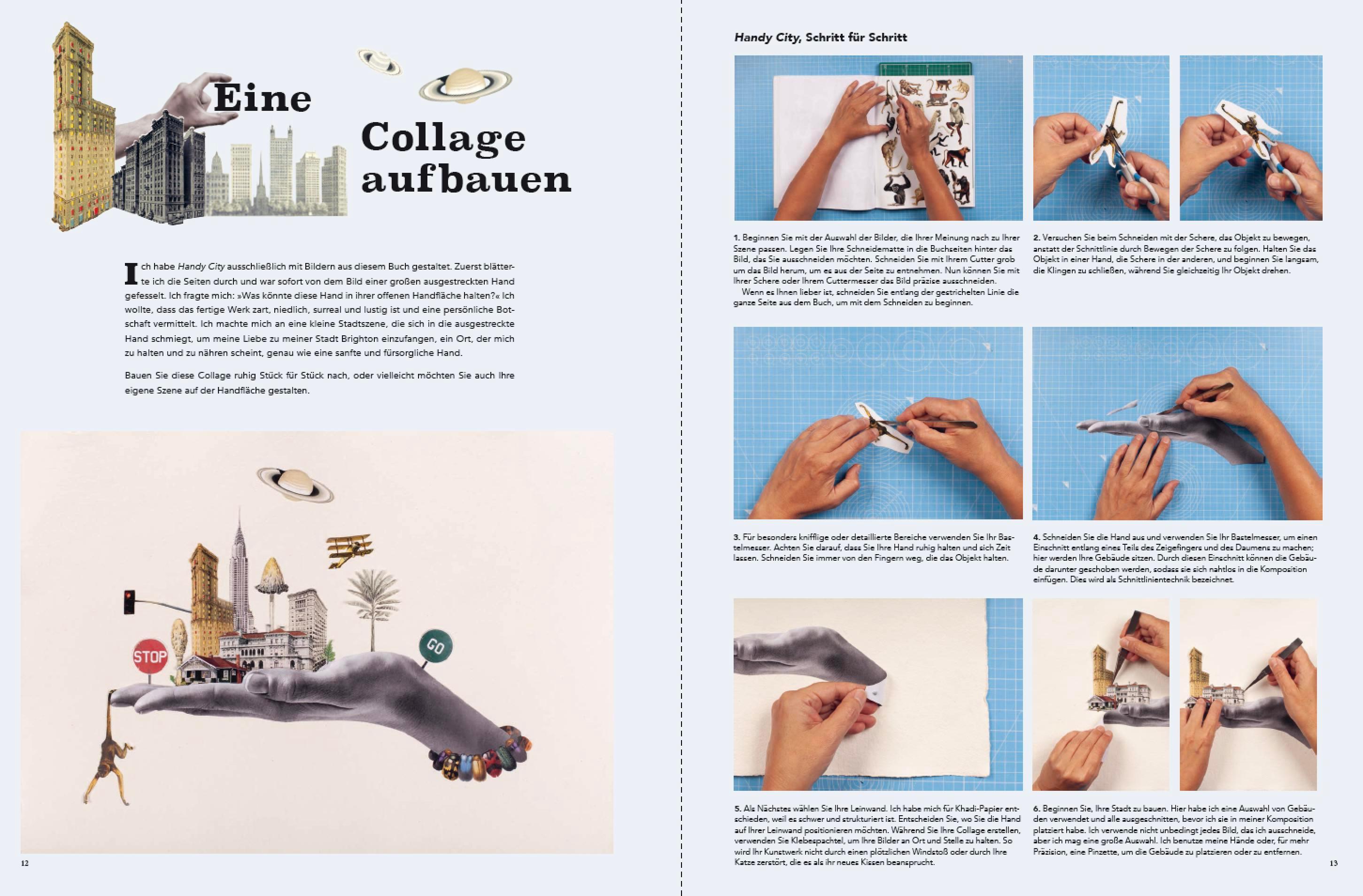 Beispielinhalt (Bild) Das große Buch der Collagen