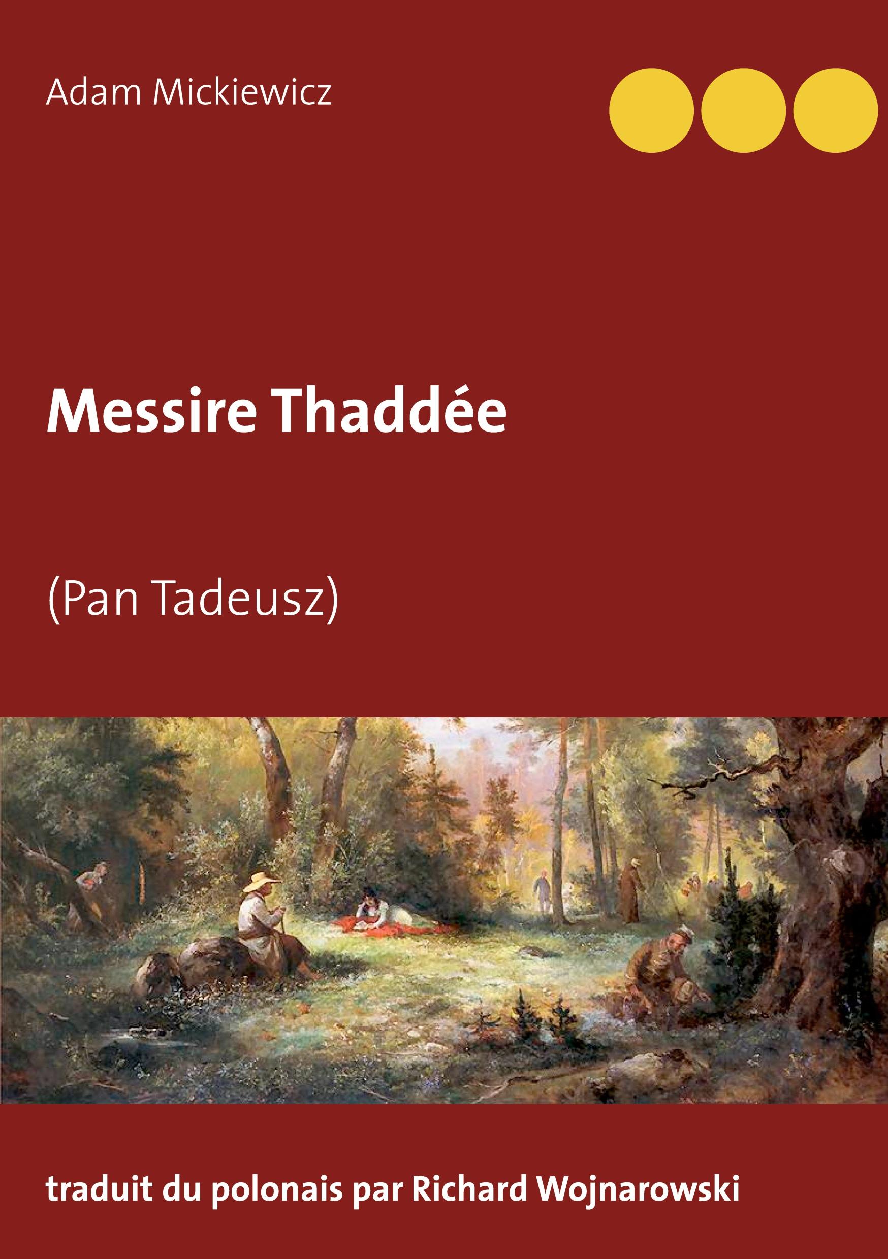 Vorderes Coverbild Messire Thaddée