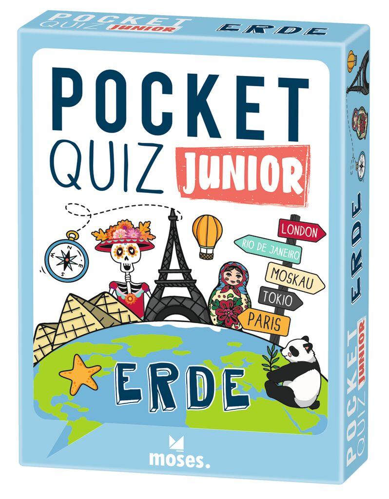 Vorderes Coverbild Pocket Quiz junior Erde