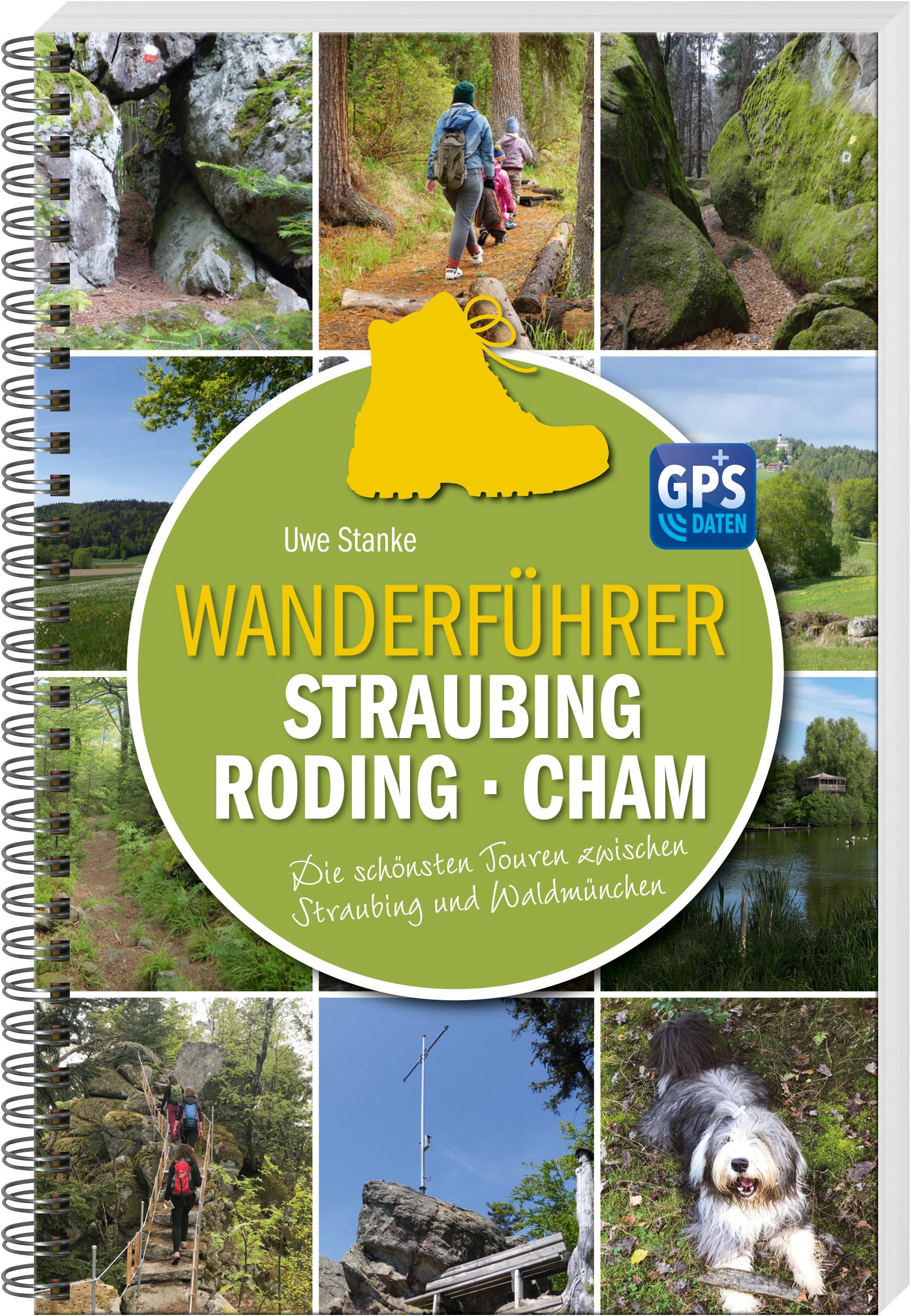 Vorderes Coverbild Wanderführer Straubing . Roding . Cham