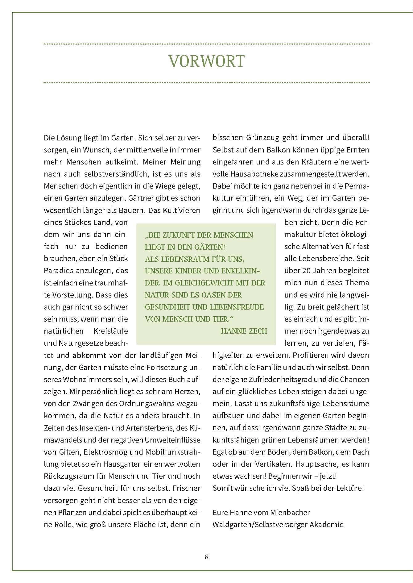 Beispielinhalt (Bild) Alles aus dem eigenen Garten