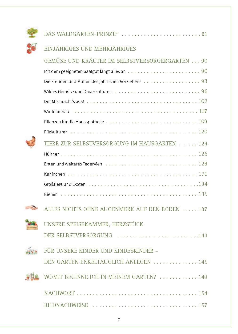 Beispielinhalt (Bild) Alles aus dem eigenen Garten