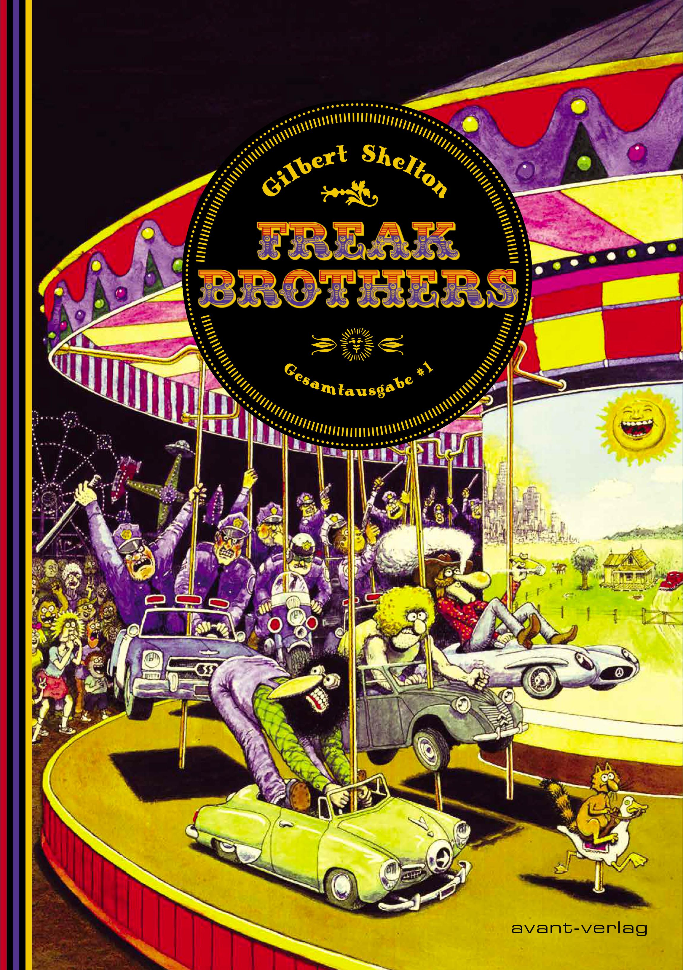 Vorderes Coverbild Freak Brothers
