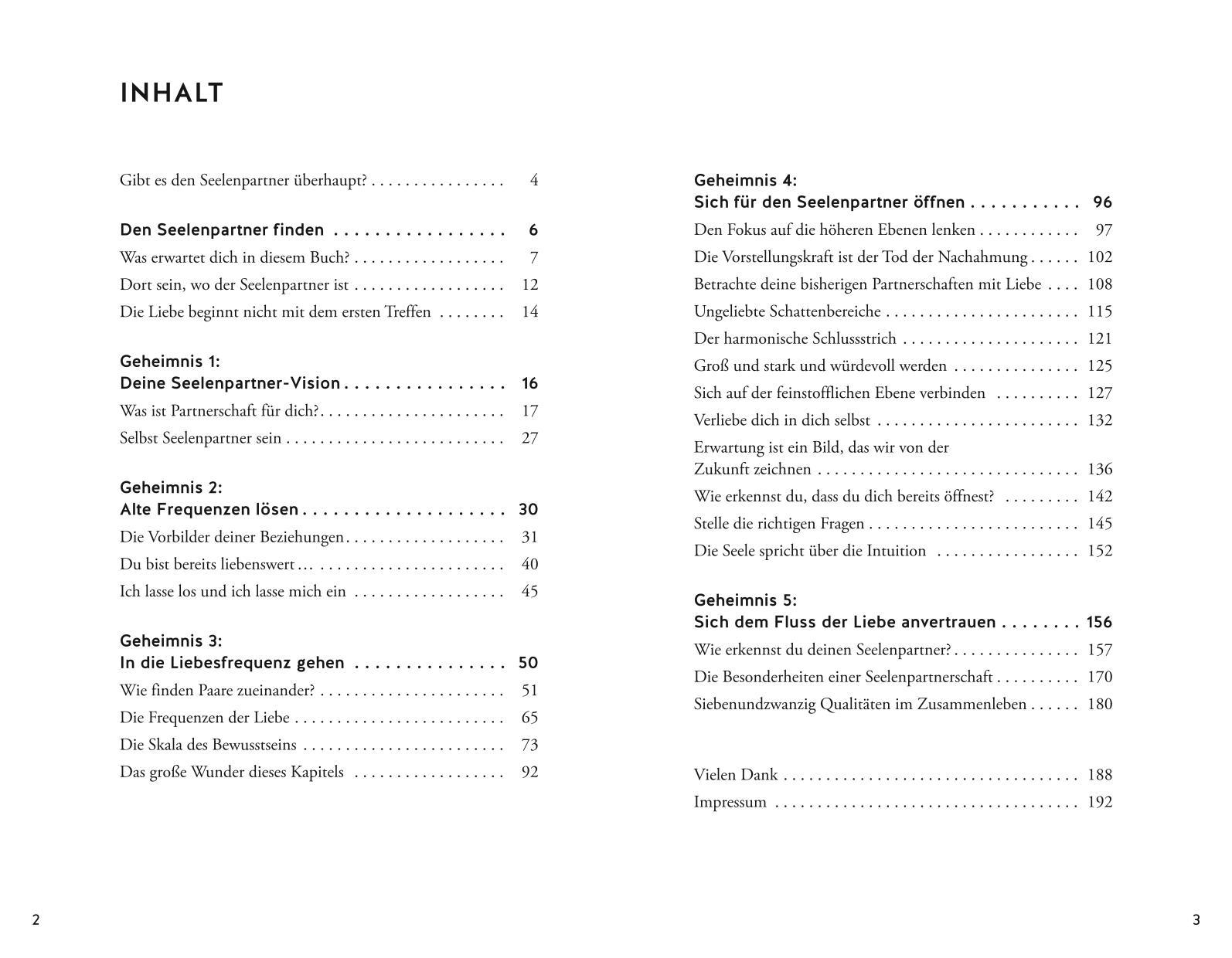 Beispielinhalt (Bild) Finde deinen Seelenpartner