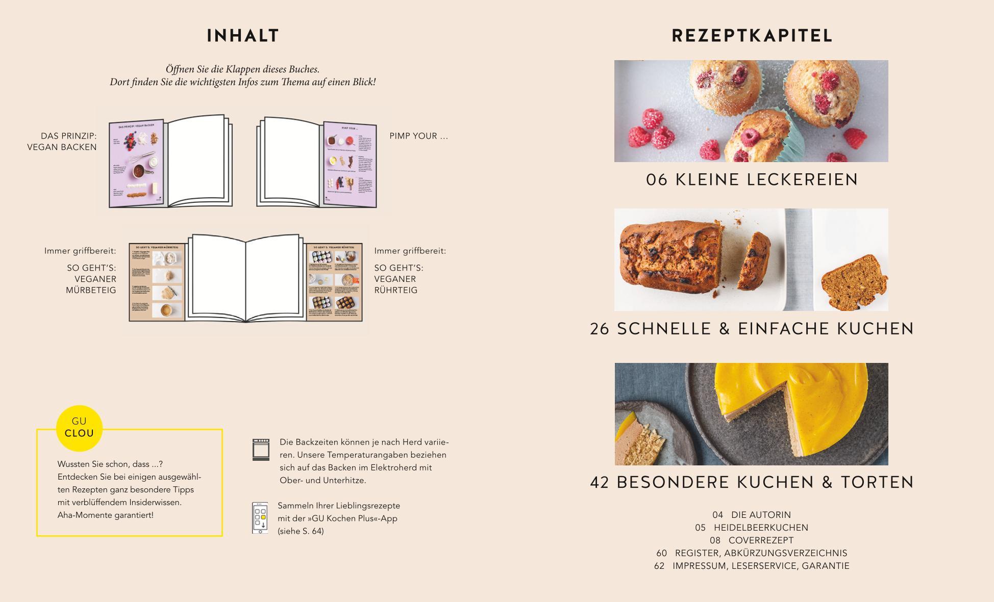 Beispielinhalt (Bild) Vegan Backen