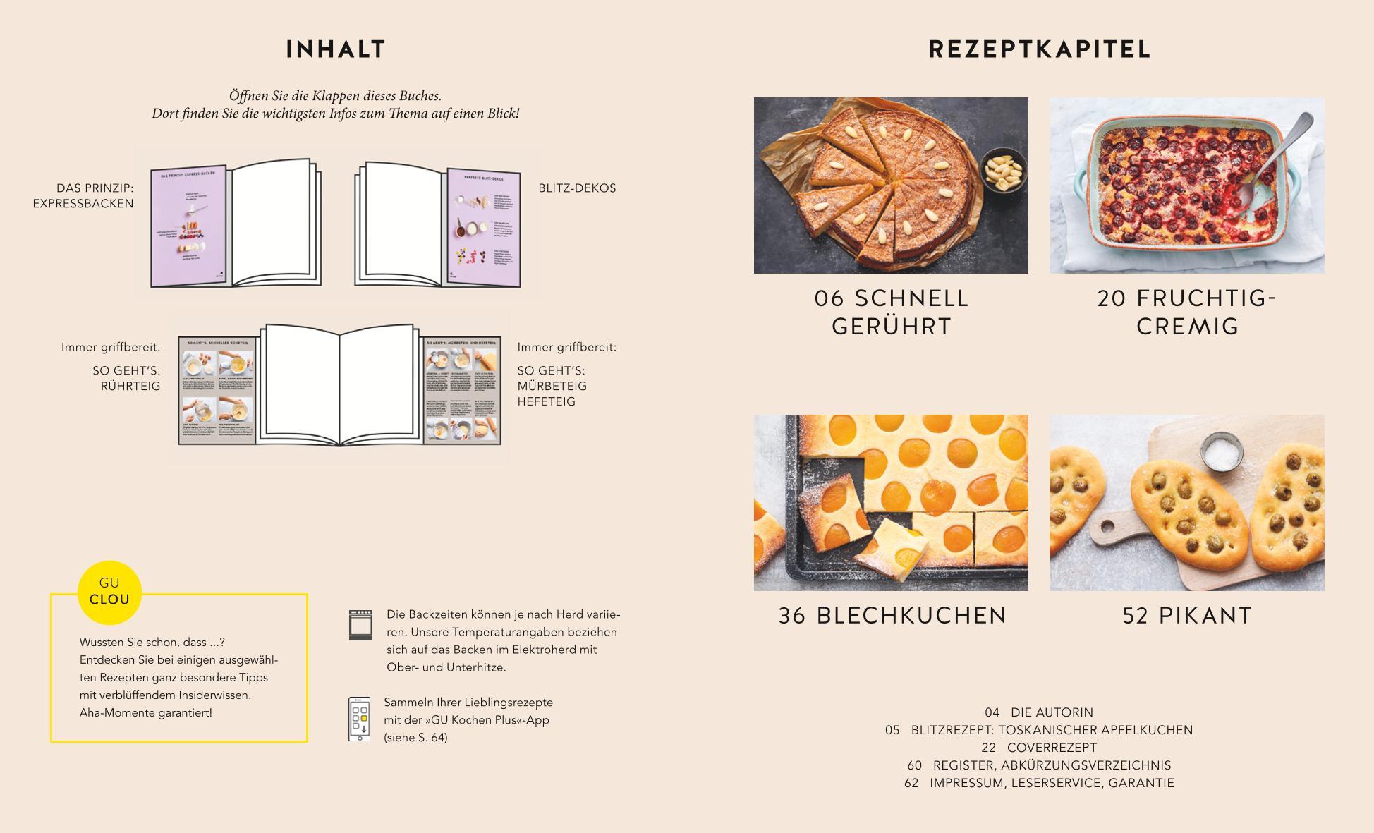 Beispielinhalt (Bild) Expressbacken für die Familie