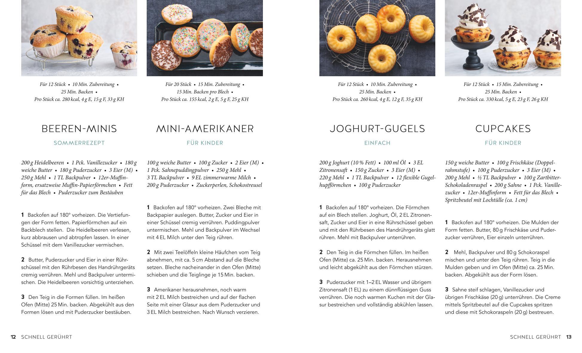 Beispielinhalt (Bild) Expressbacken für die Familie