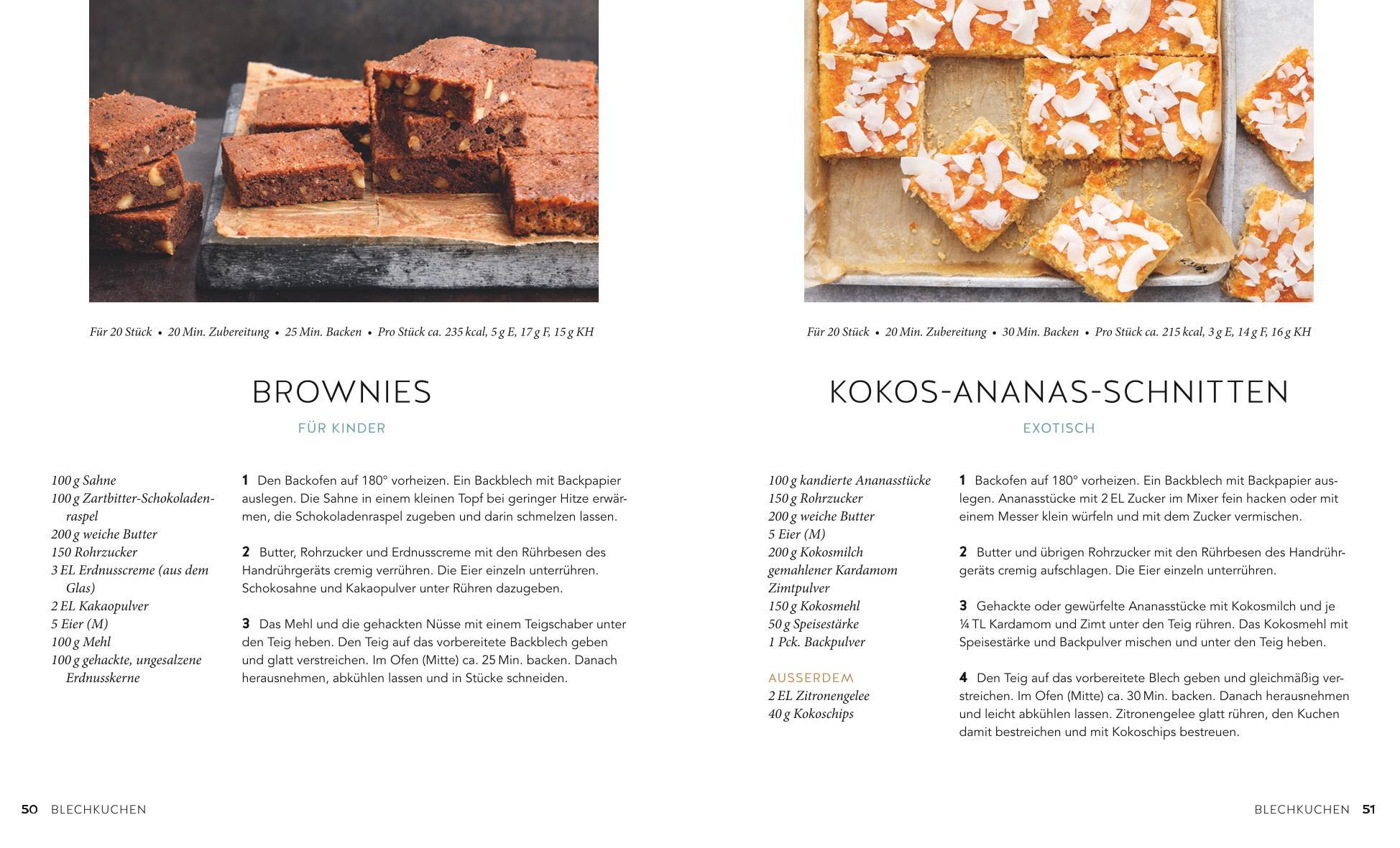 Beispielinhalt (Bild) Expressbacken für die Familie