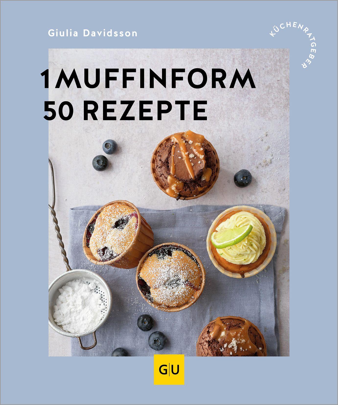 Vorderes Coverbild 1 Muffinform - 50 Rezepte