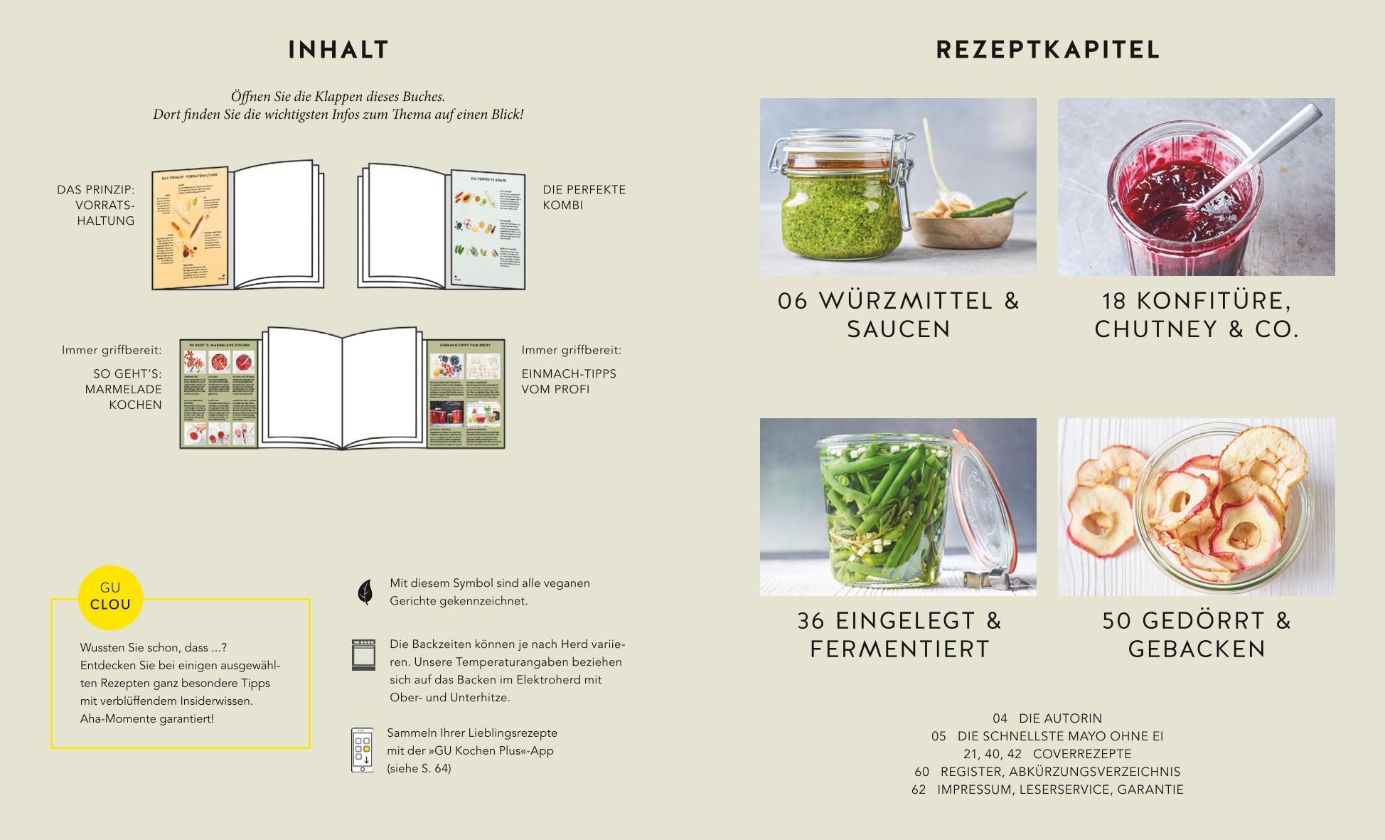 Beispielinhalt (Bild) Kochen für den Vorrat