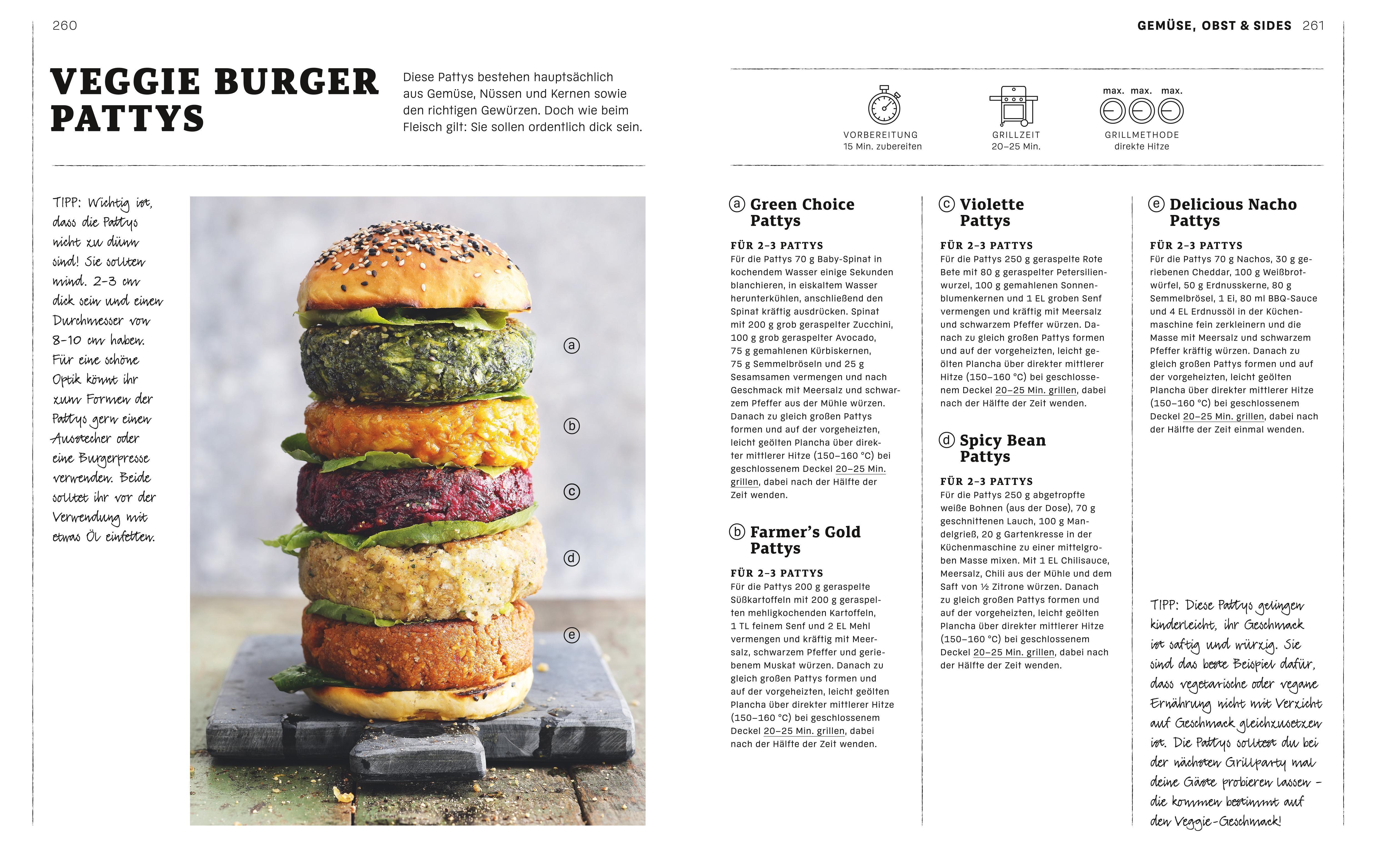 Beispielinhalt (Bild) Weber's Gasgrillbibel