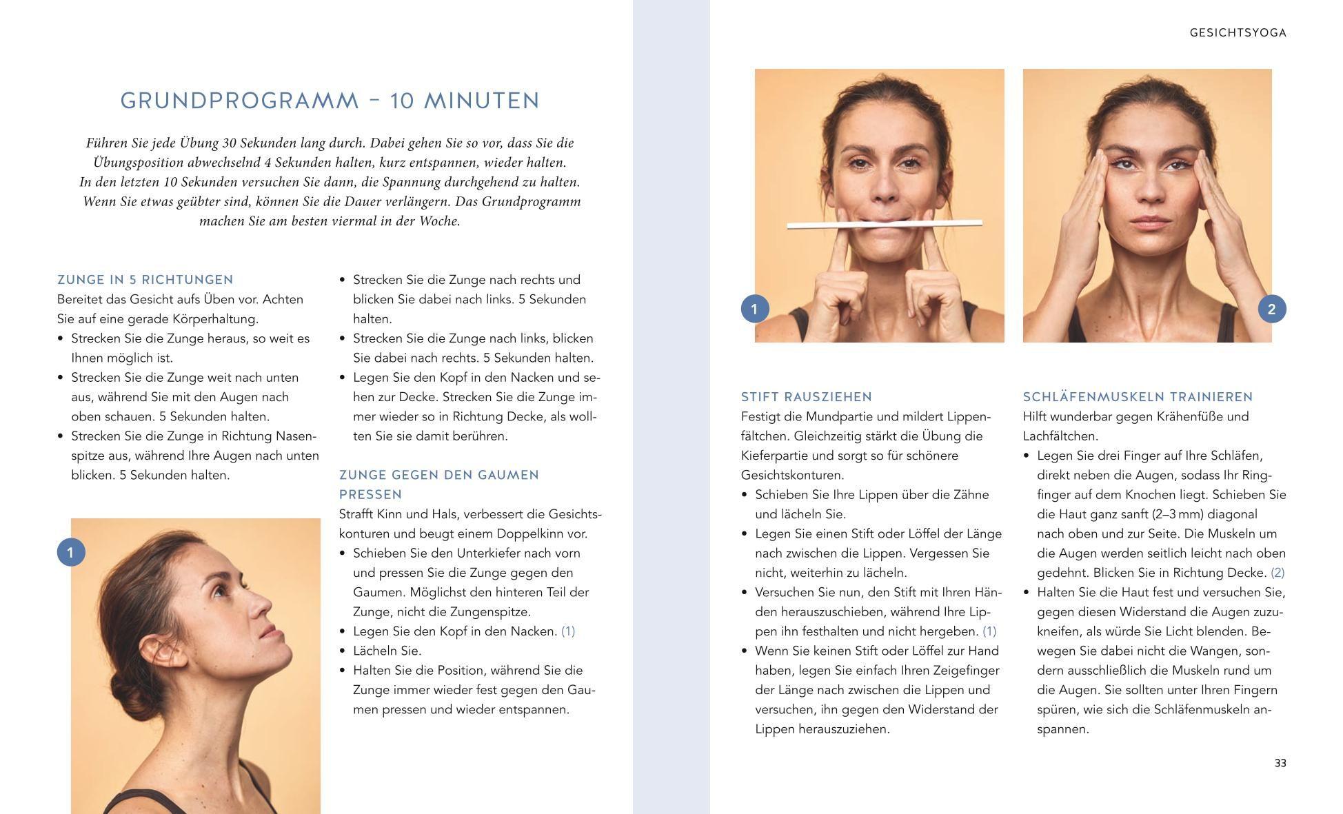 Beispielinhalt (Bild) Natürliches Facelifting