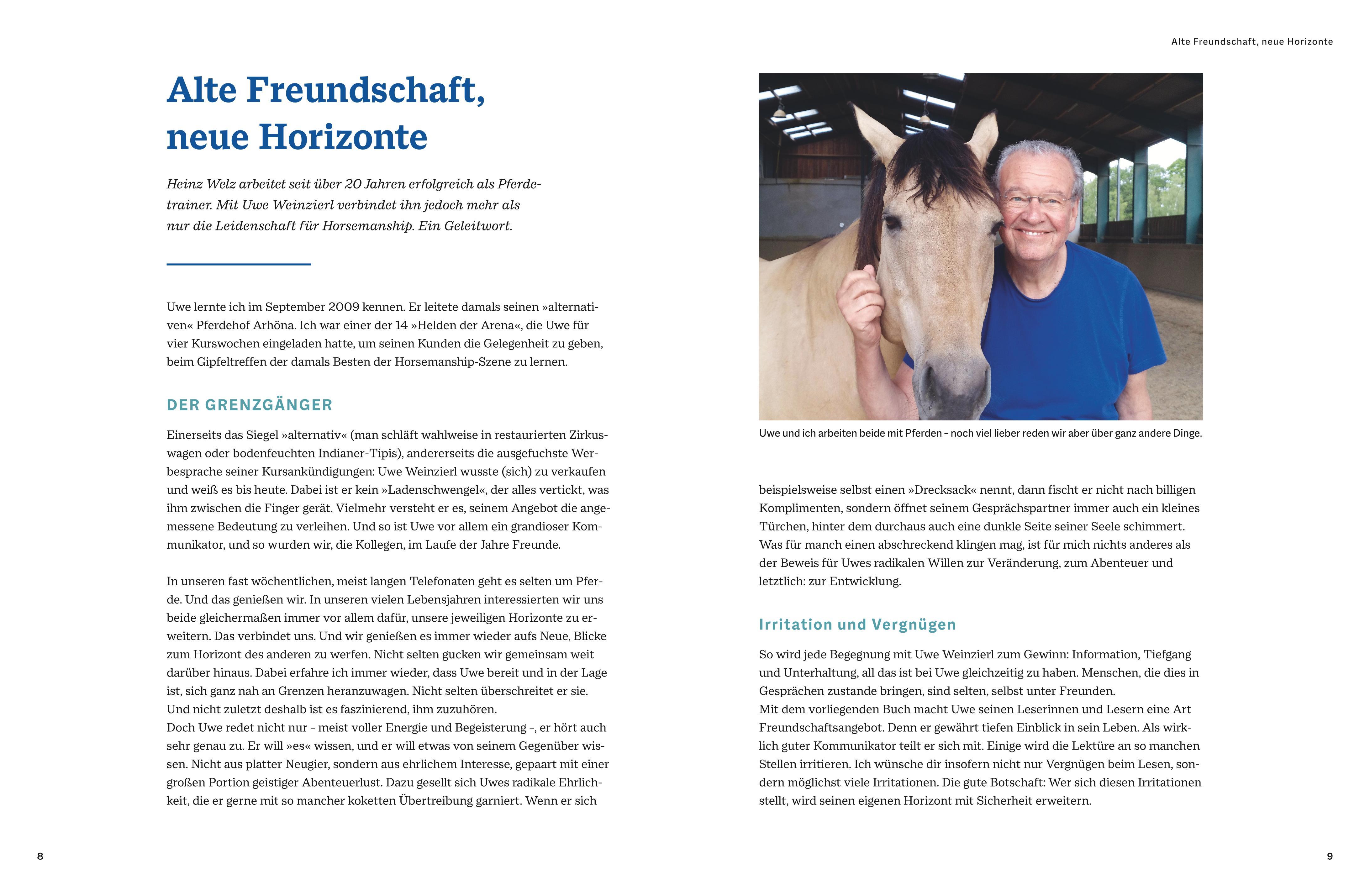 Beispielinhalt (Bild) Der Pferdeversteher