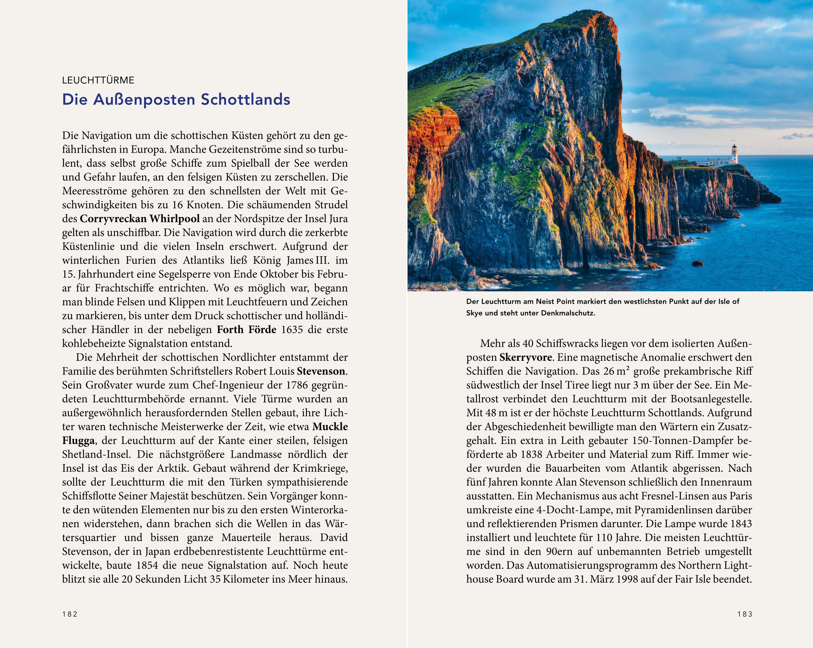 Beispielinhalt (Bild) MERIAN Reiseführer Schottland