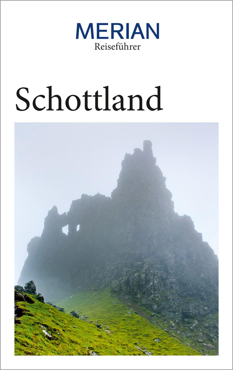 Vorderes Coverbild MERIAN Reiseführer Schottland