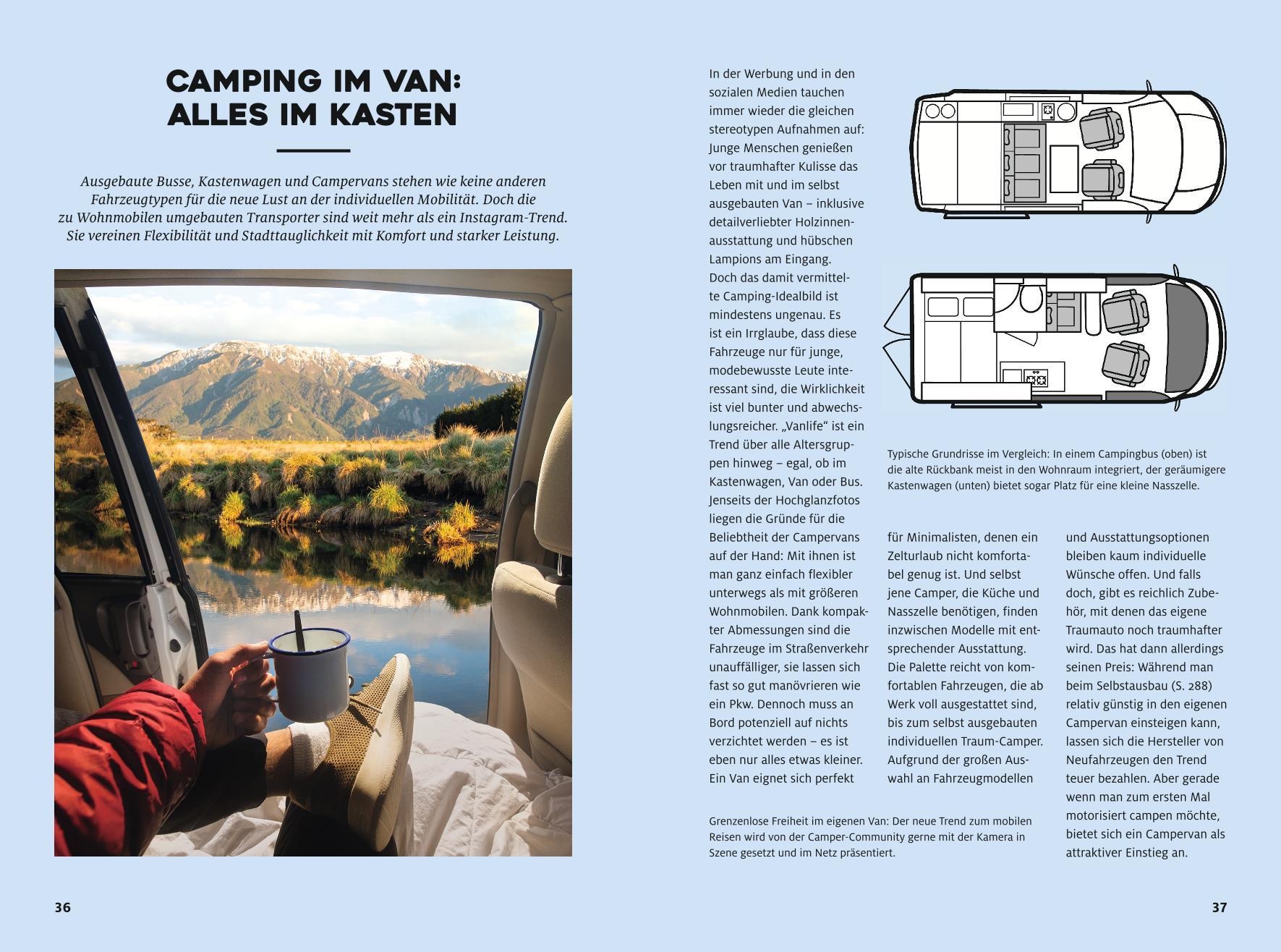 Beispielinhalt (Bild) Die Campingbibel